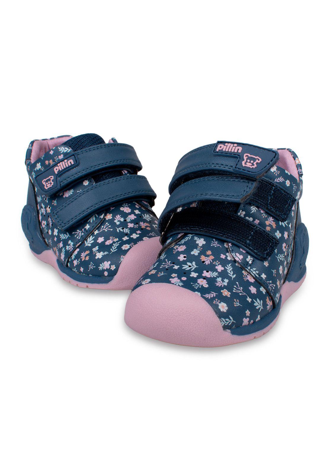 Zapato Clásico Niña Azul Pillin (PZD201-26AZU)-4