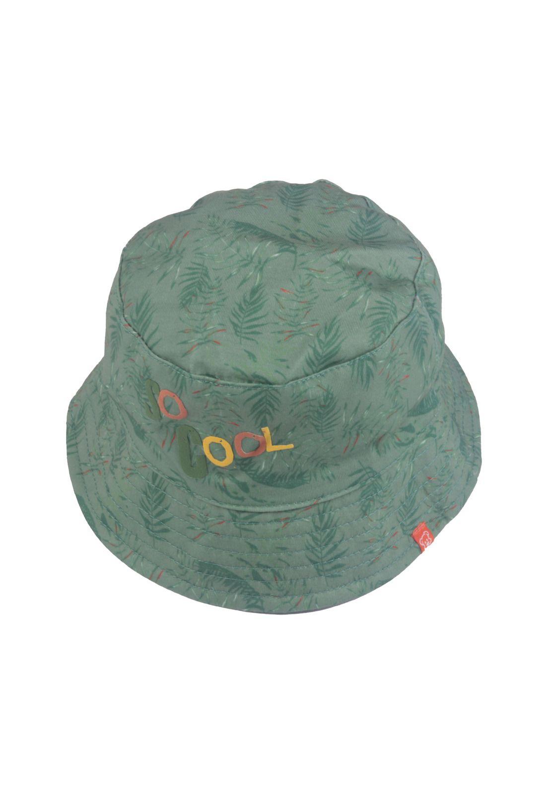Gorro Bebe Niño Verde Pillín-2