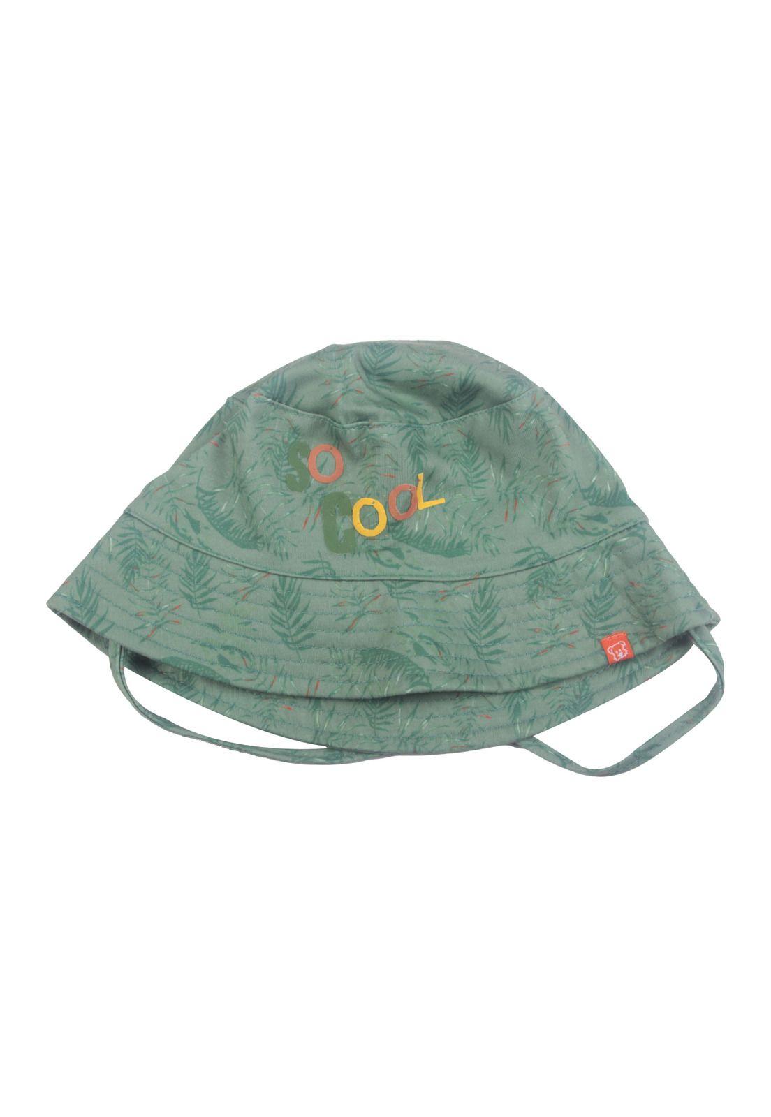 Gorro Bebe Niño Verde Pillín-1