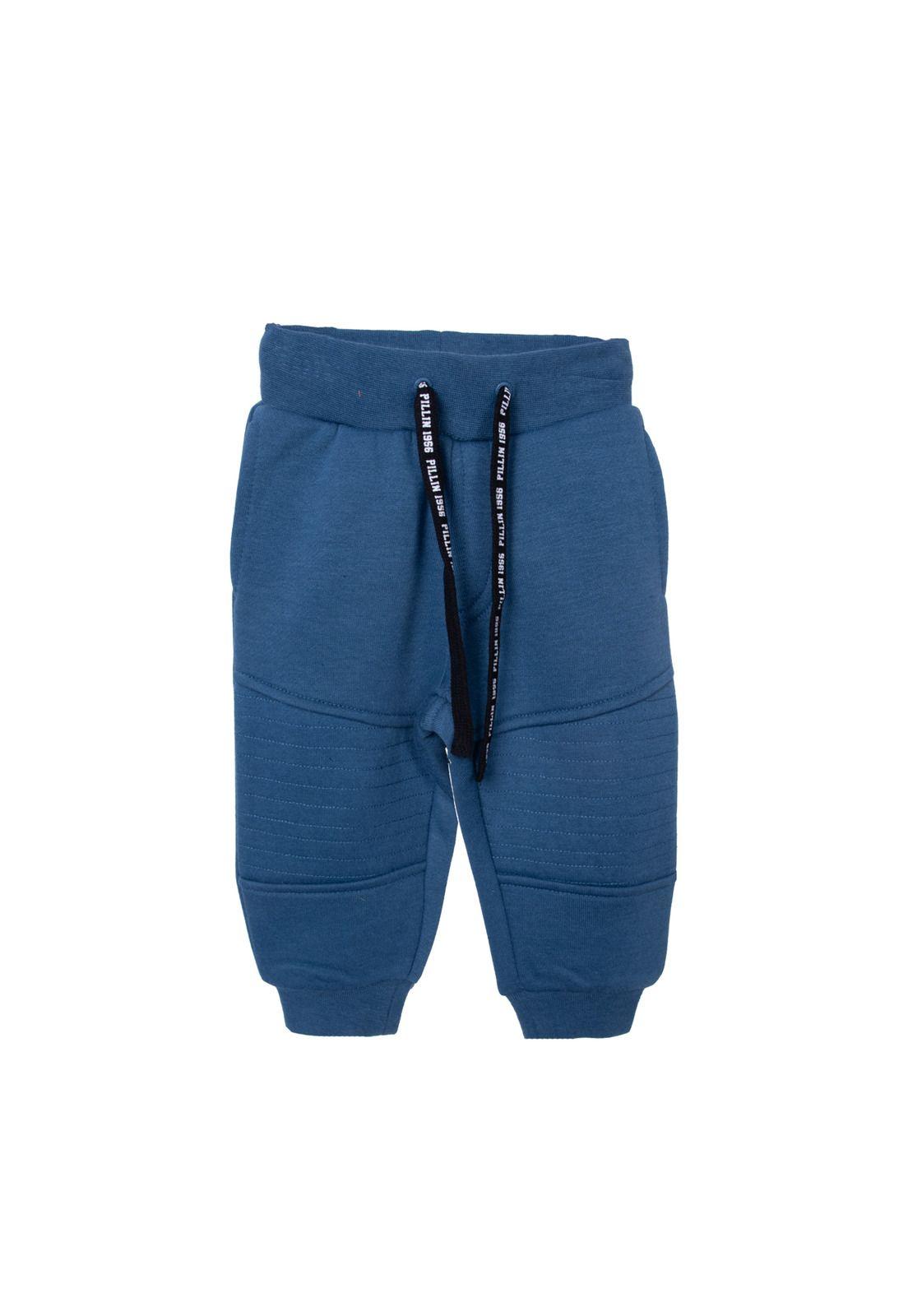 Pantalón Buzo  Azul Niño Pillin (PVD537-26AZU)-0