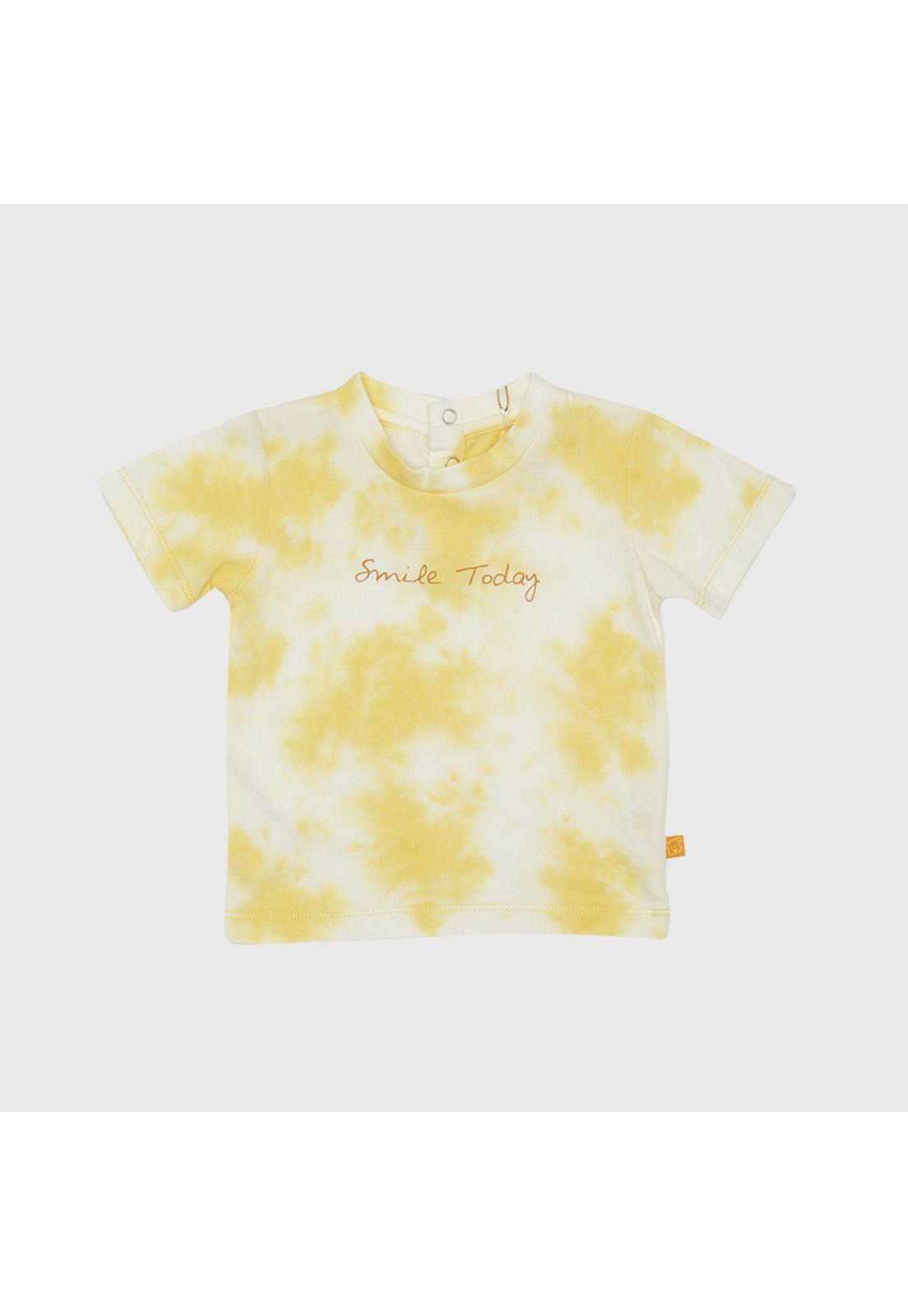 Polera Bebé Niño Amarillo Pillín-0