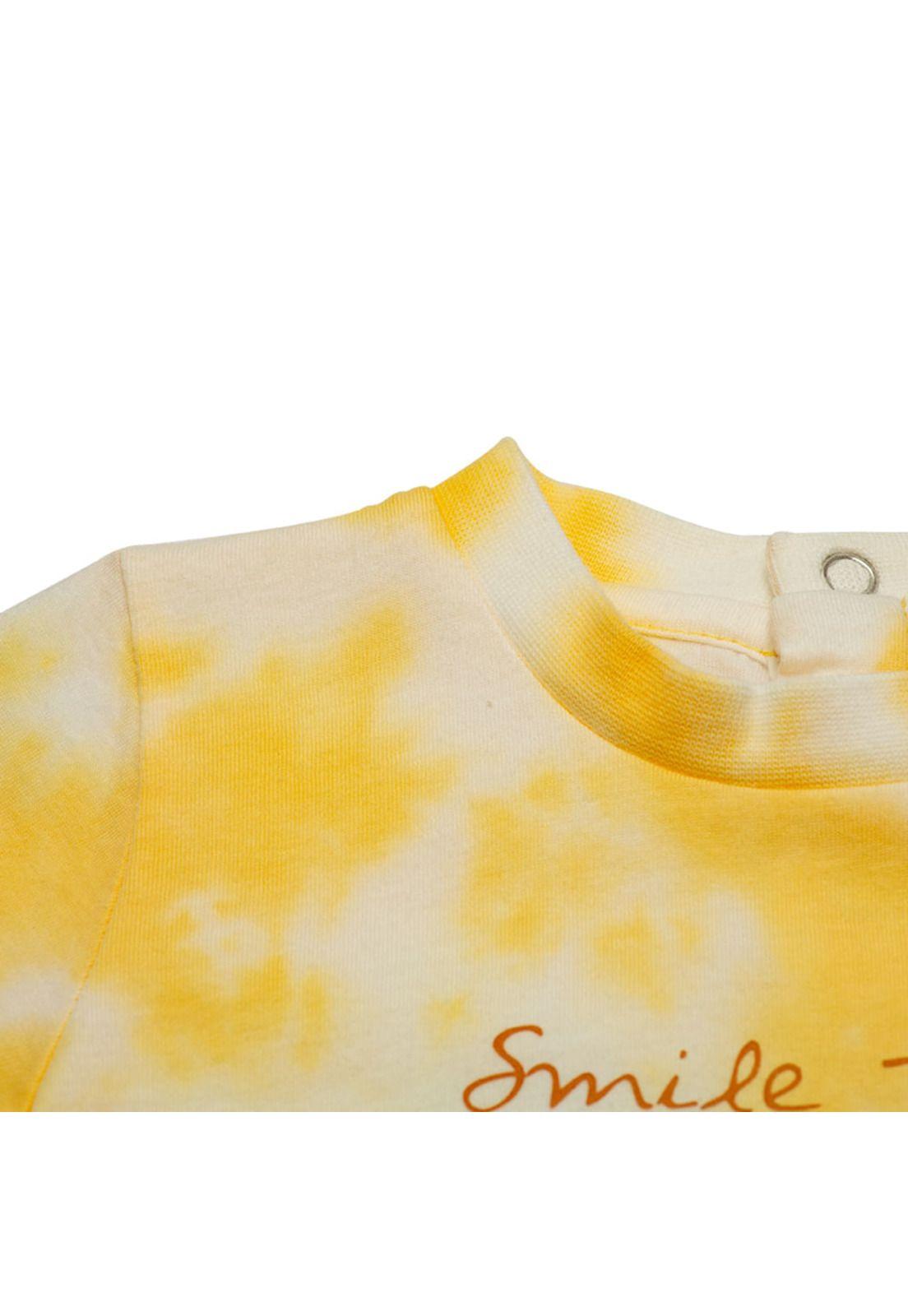 Polera Bebé Niño Amarillo Pillín-1