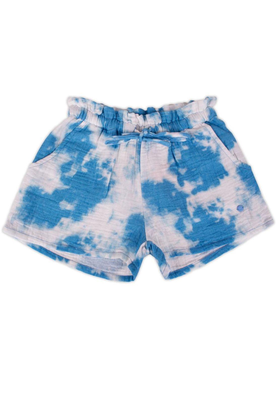 Short Niña Azul Pillin-0