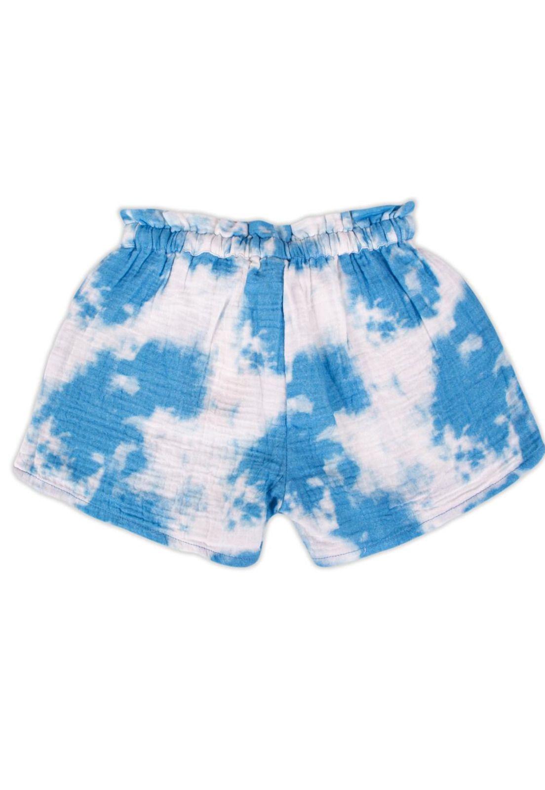 Short Niña Azul Pillin-2