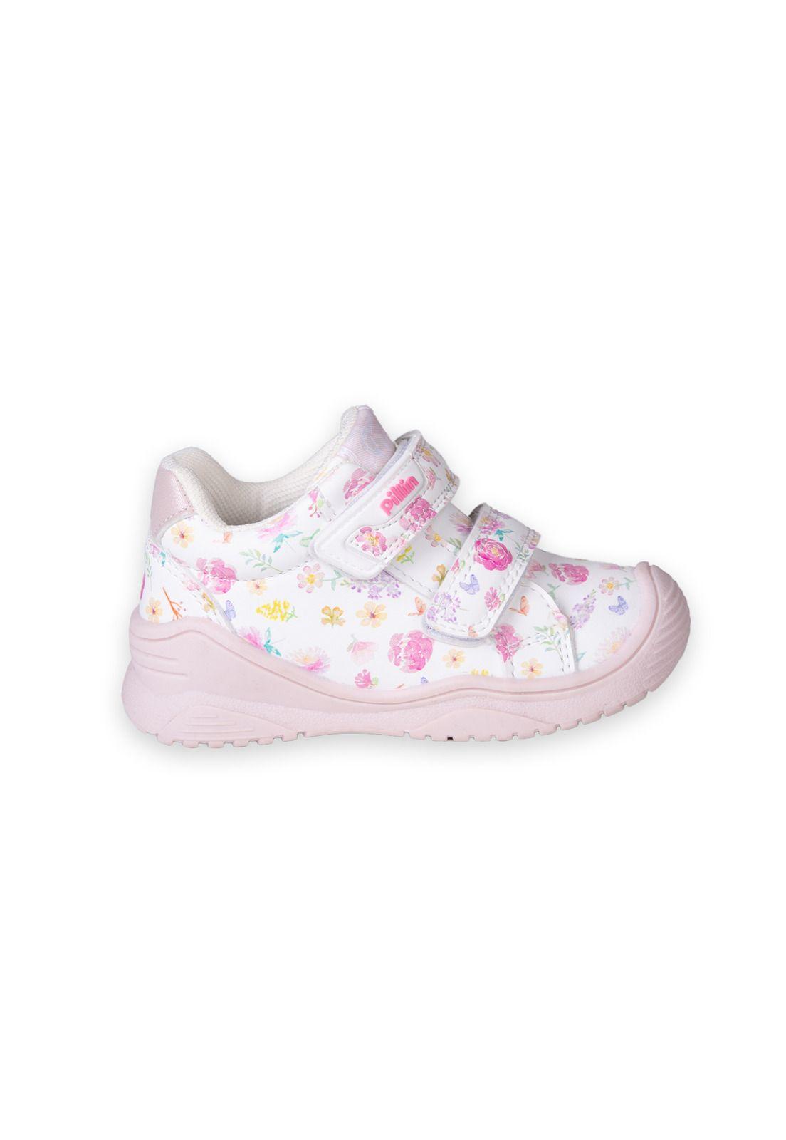 Zapatillas Bebé Niña Blanco Pillin (PZC509-25BCO )-1