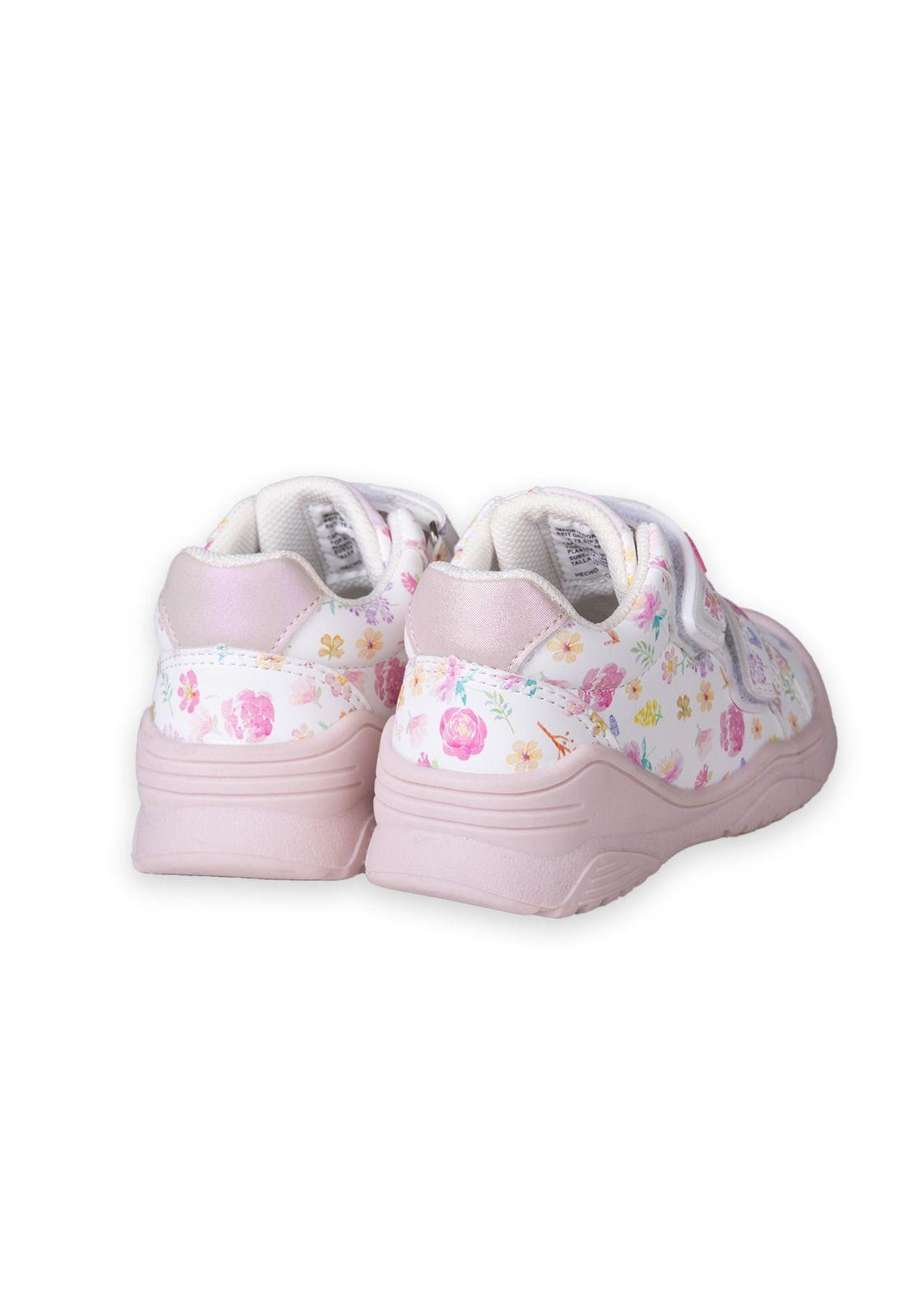 Zapatillas Bebé Niña Blanco Pillin (PZC509-25BCO )-2