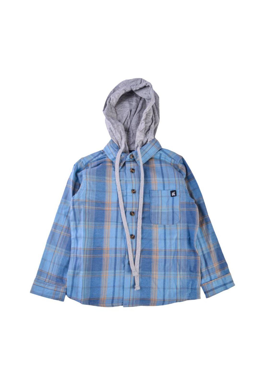 Camisa Niño Azul Pillin-0
