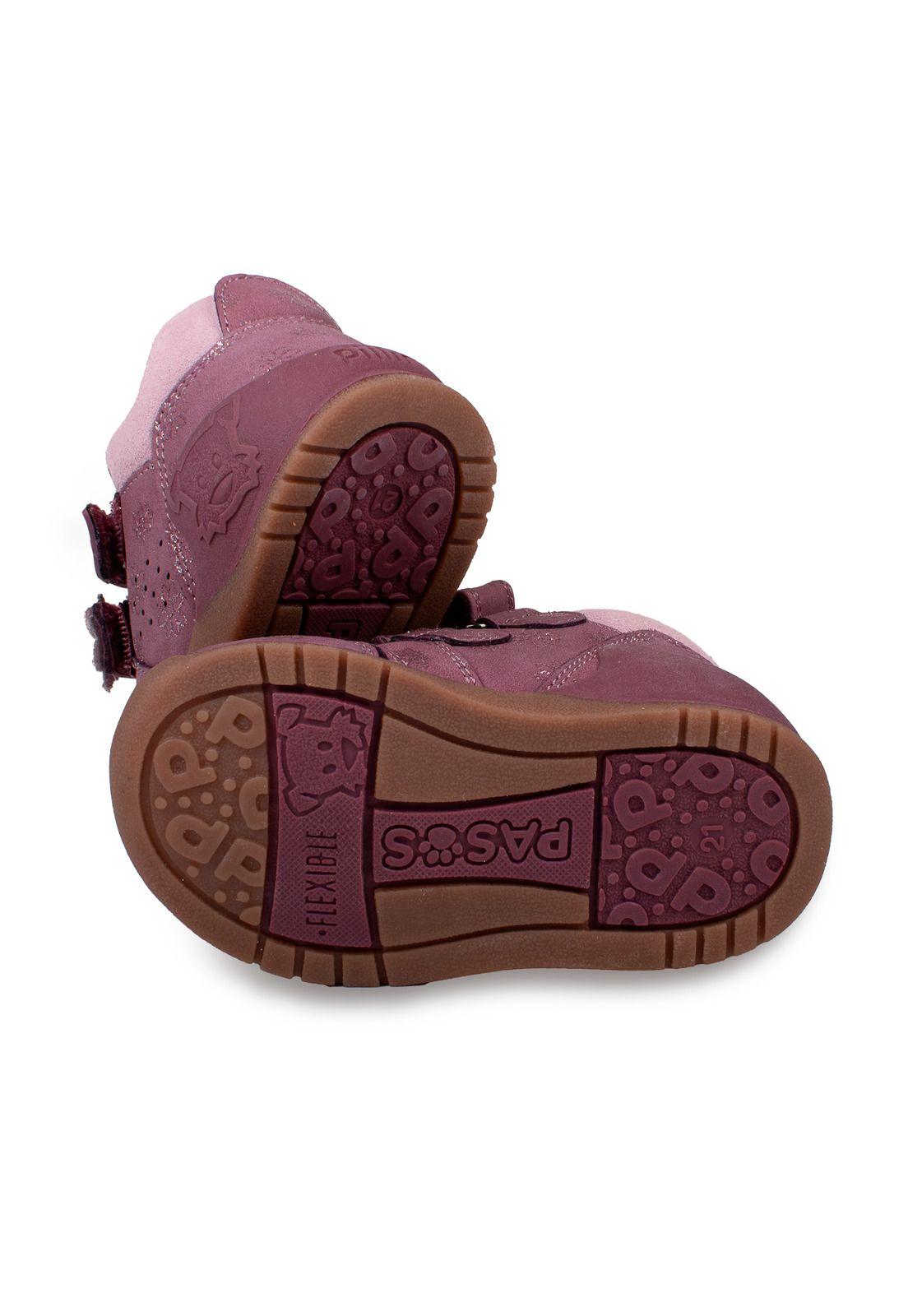 Zapato Clásico Niña Morado Pillin (PZD204-26MOR)-3