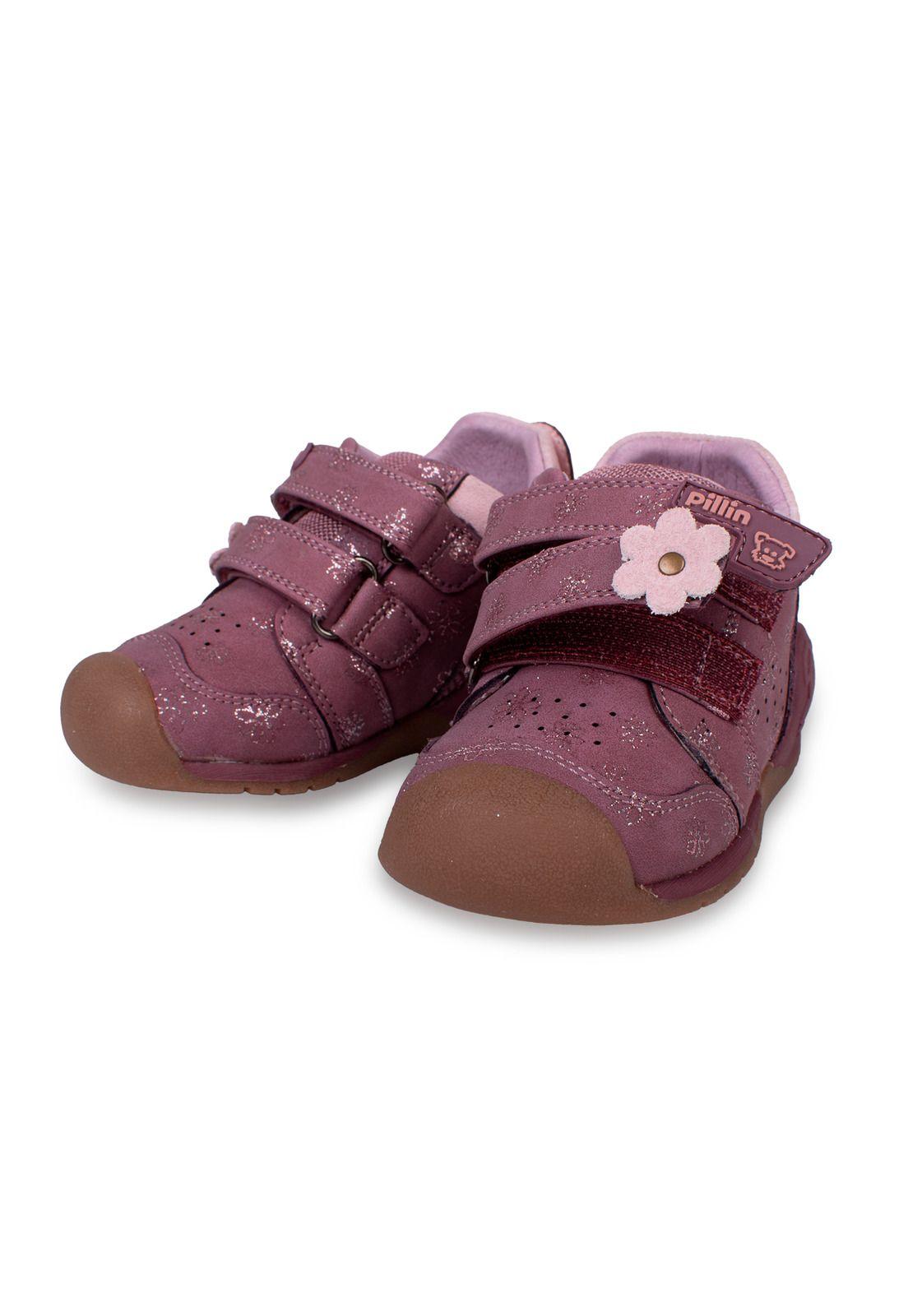 Zapato Clásico Niña Morado Pillin (PZD204-26MOR)-4
