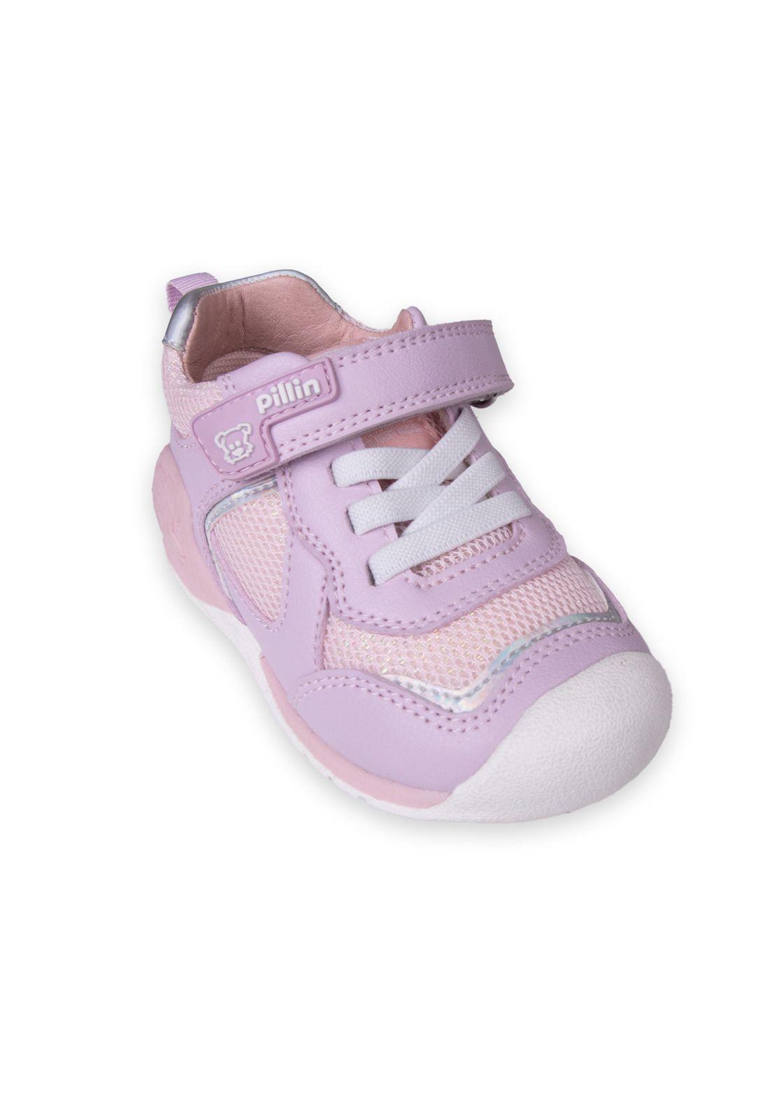 Zapatillas Recién Nacido Niña Lila Pillin (PZC203-25LIL )-4