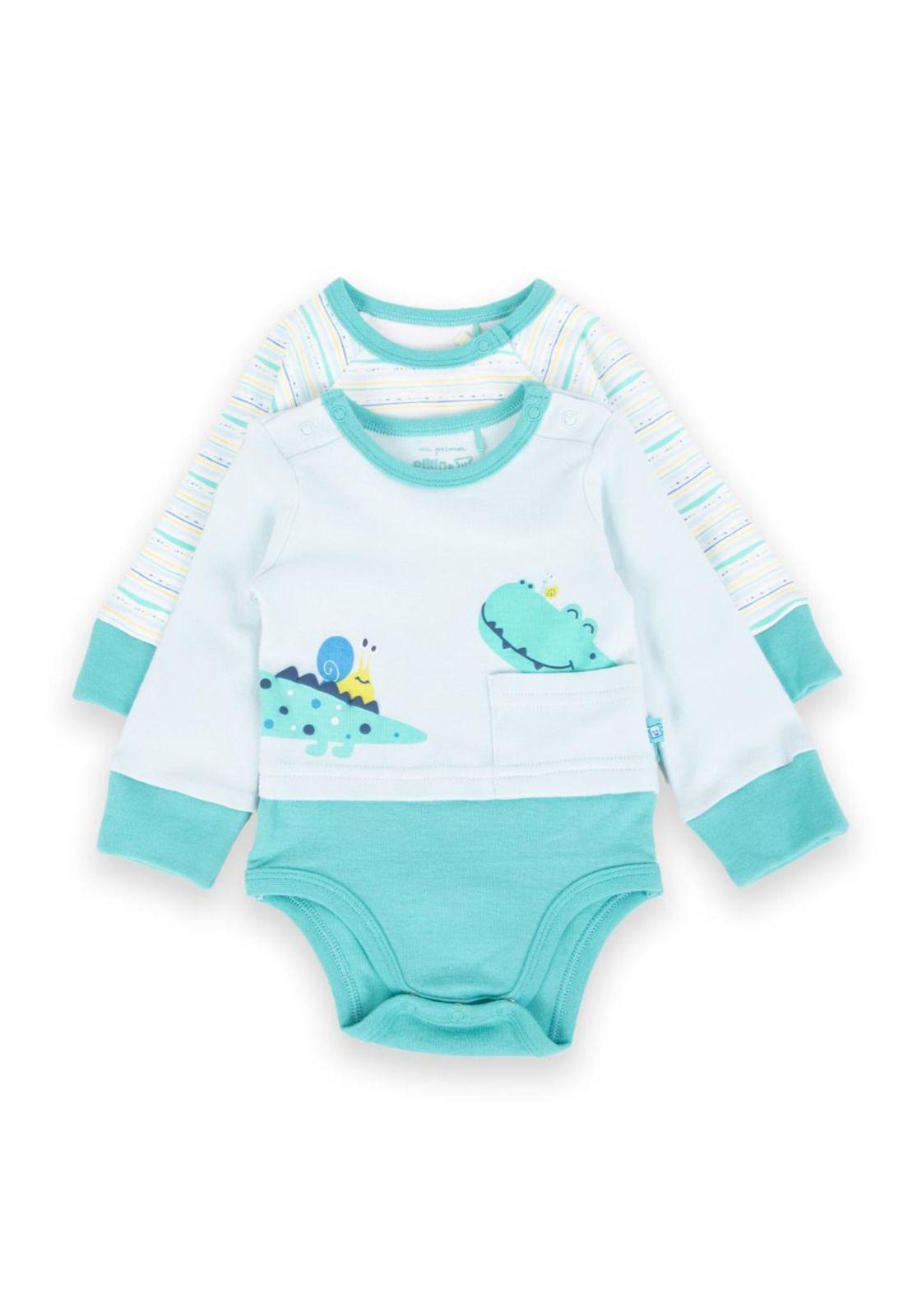 Body Bebé Niño Multicolor Pillin-0
