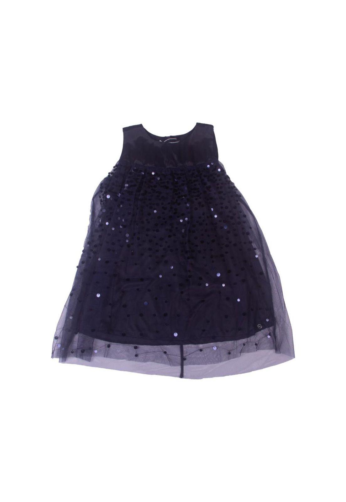 Vestido Niña Morado Pillín-0