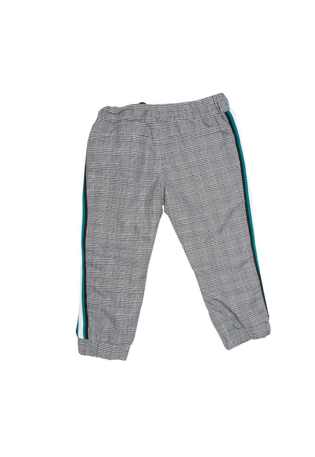 Pantalón Bebe Algodón Invierno Niño Gris-1