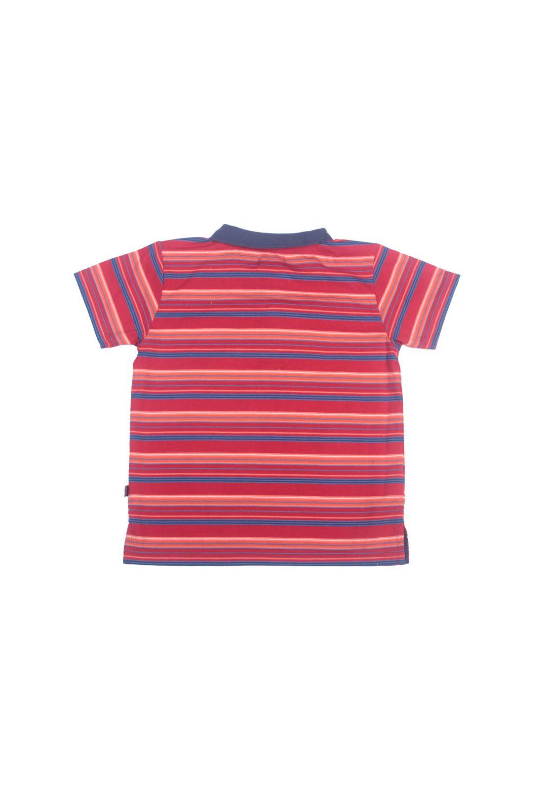 Polera Bebe Niño Rojo Pillin-4