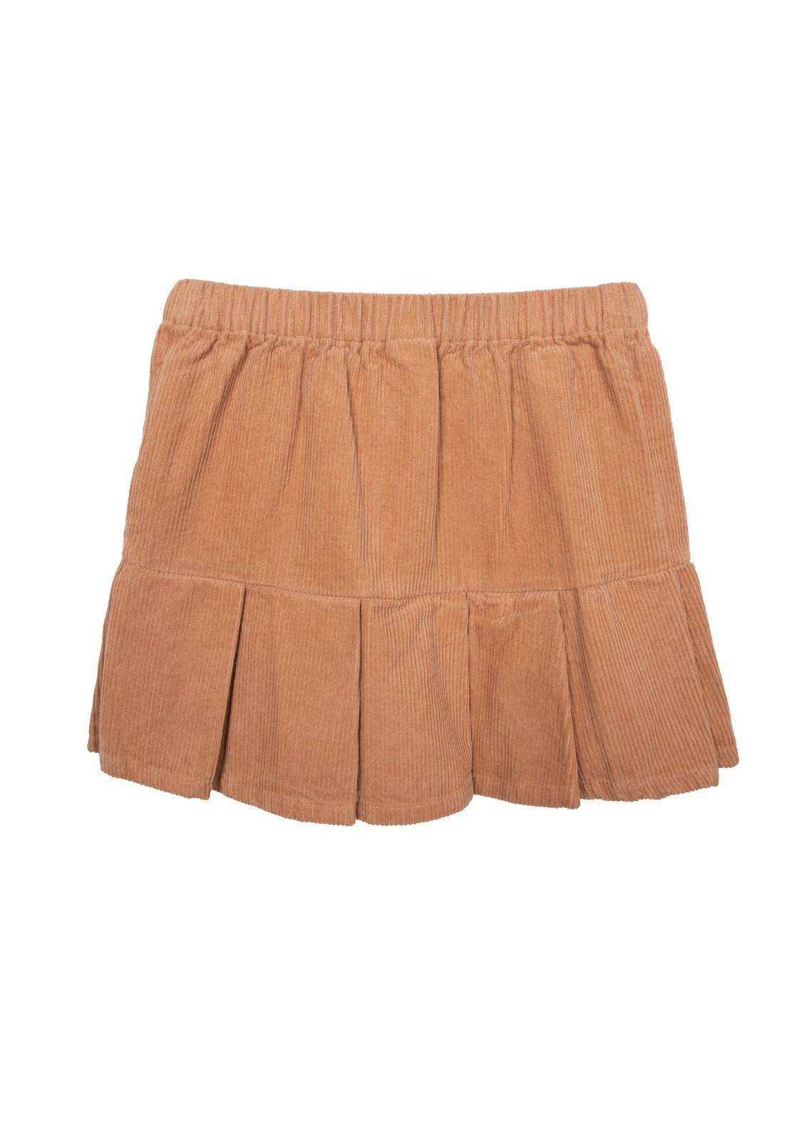 Falda  Café Niña Pillin (PVD837-26CAF)-1