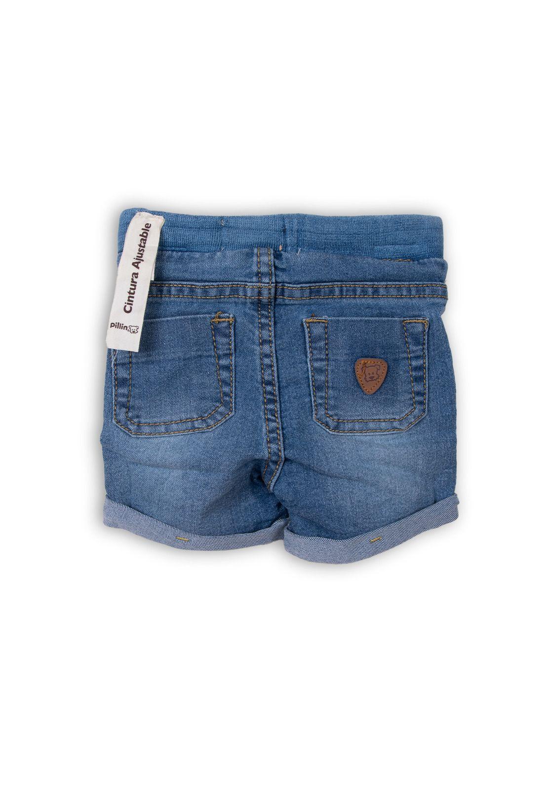Bermuda  Denim Pillin (PVC733-25DEN)-1