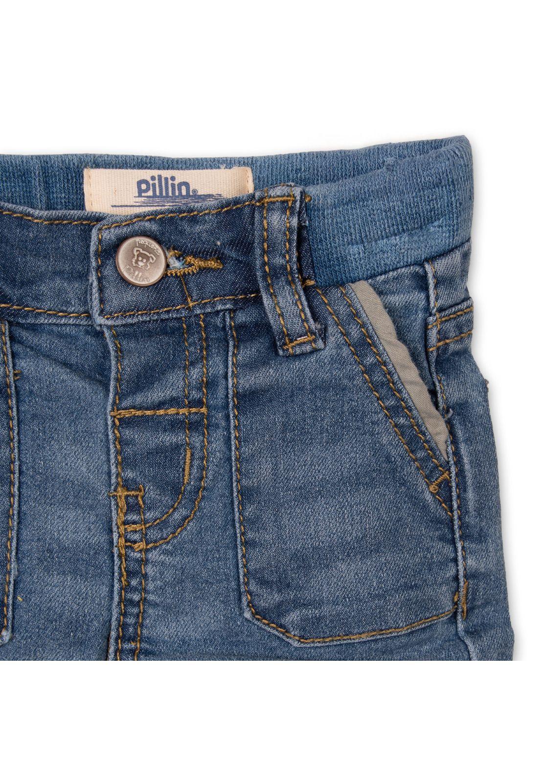 Bermuda  Denim Pillin (PVC733-25DEN)-2
