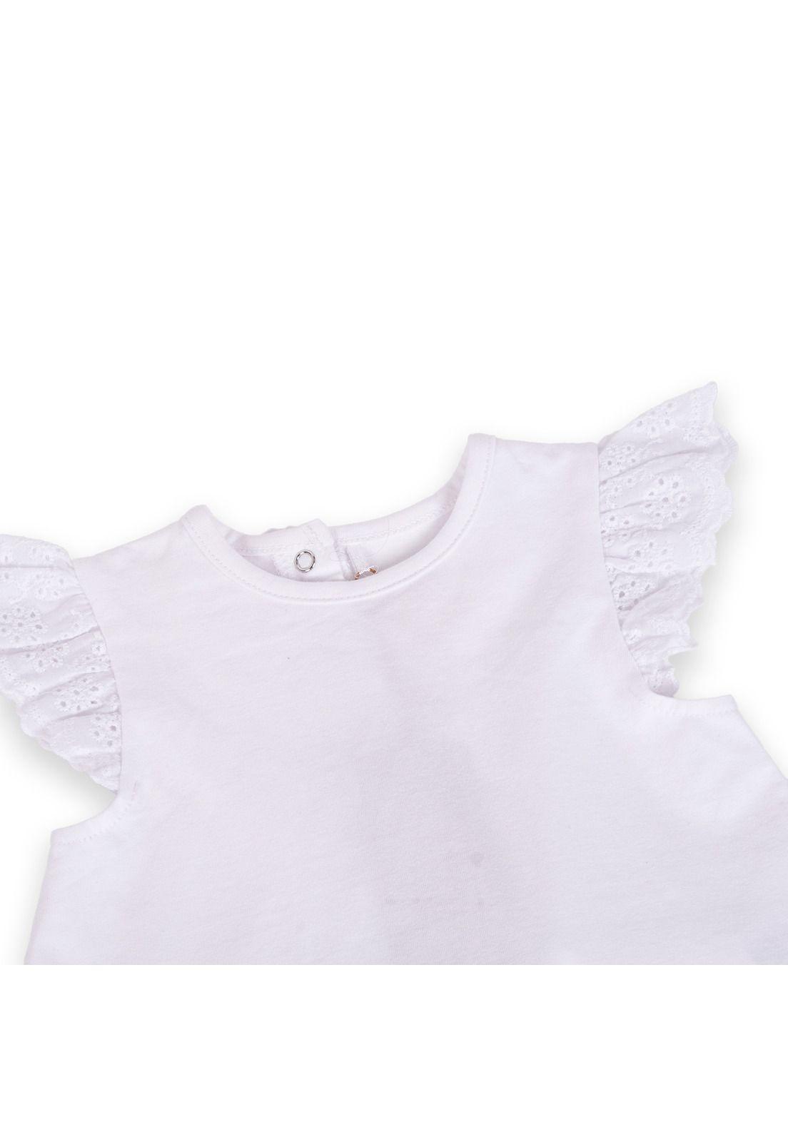Polera Bebé Niña Blanco Pillin-2