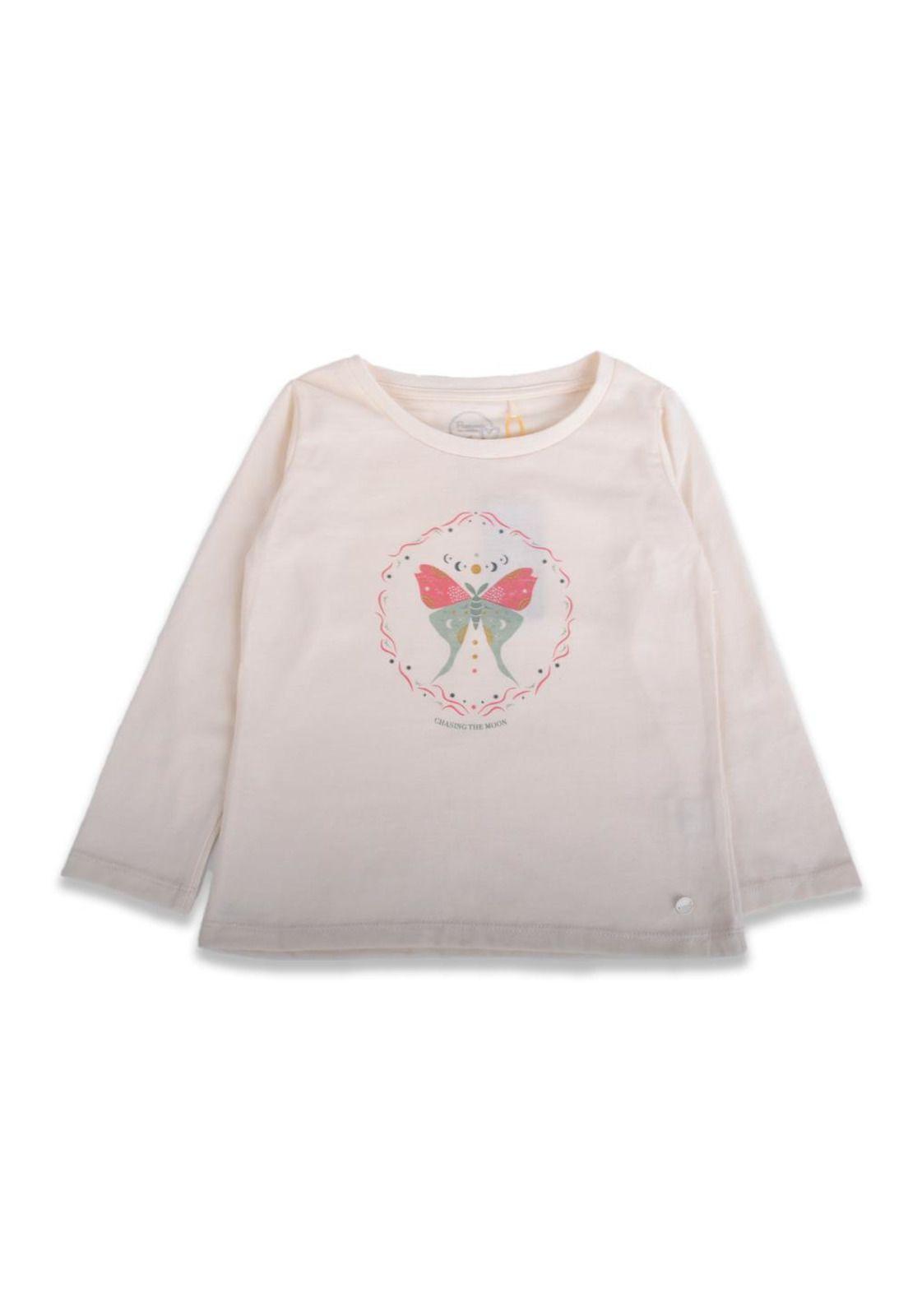 Polera Niña Crudo Pillin-0