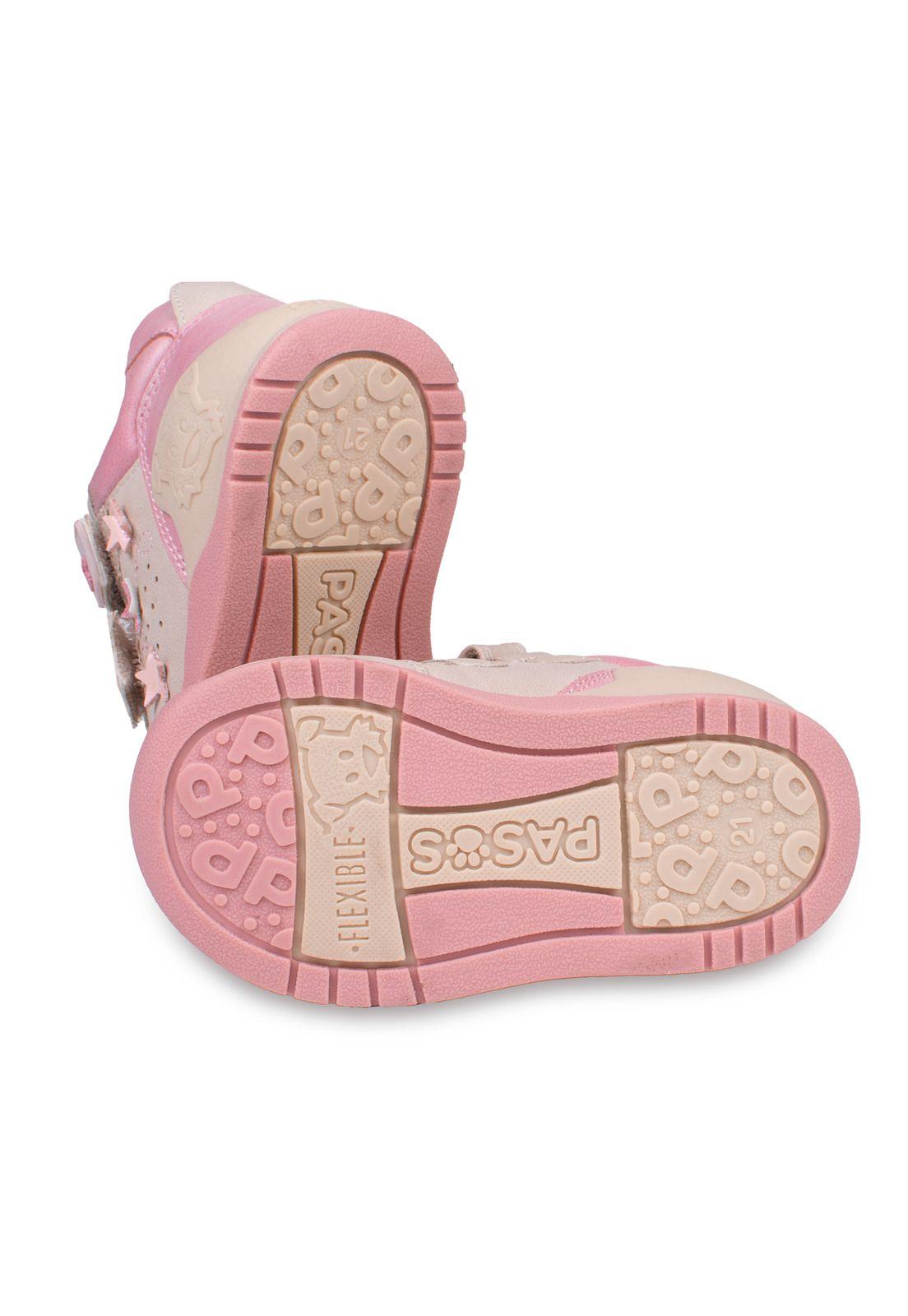 Zapato Clásico Niña Blanco Pillin (PZD203-26BEI)-3