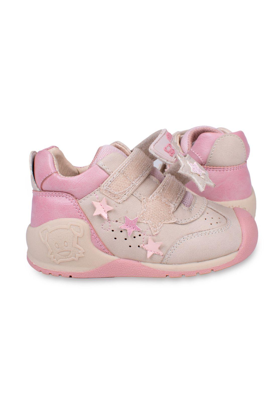 Zapato Clásico Niña Blanco Pillin (PZD203-26BEI)-4