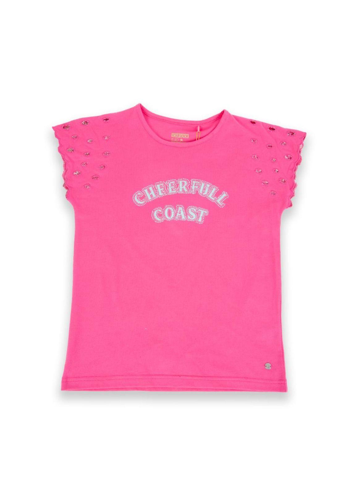 Polera Niña Fucsia Pillin-0