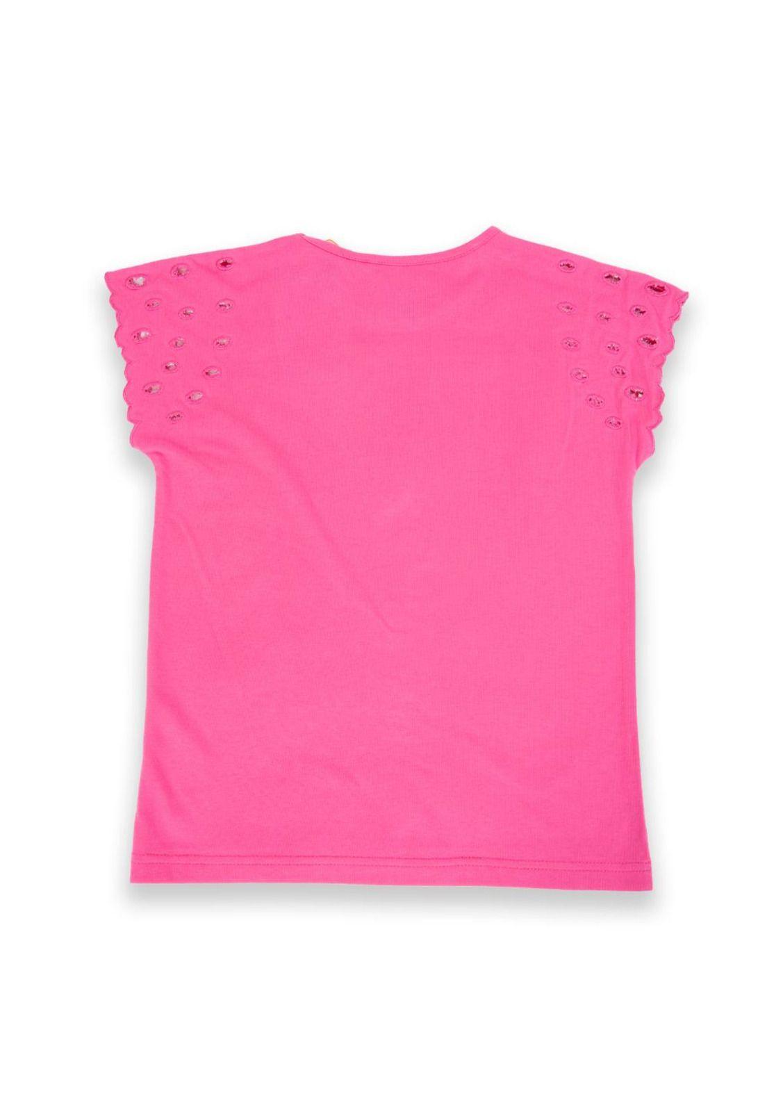 Polera Niña Fucsia Pillin-2