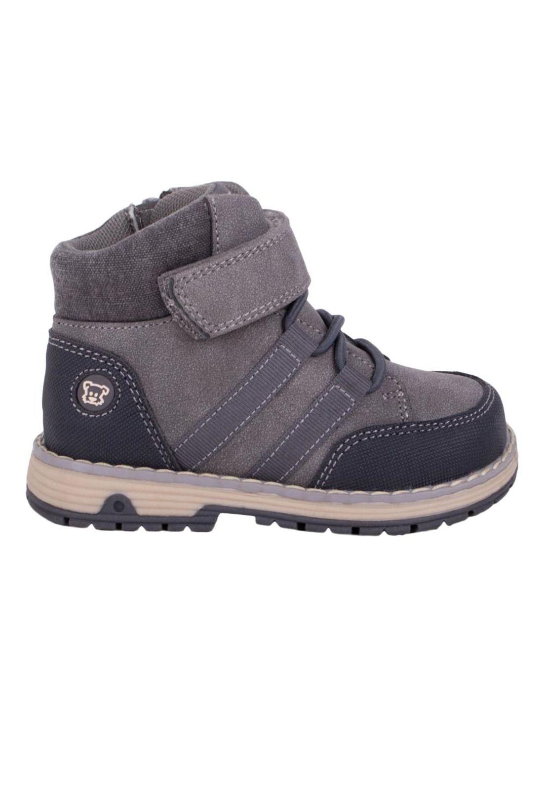 Botín Baby Niño Gris Pillin-2