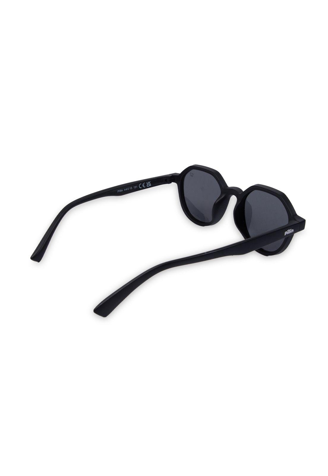 Anteojos de Sol Niño Filtro UV Matte Negro Pillin-2