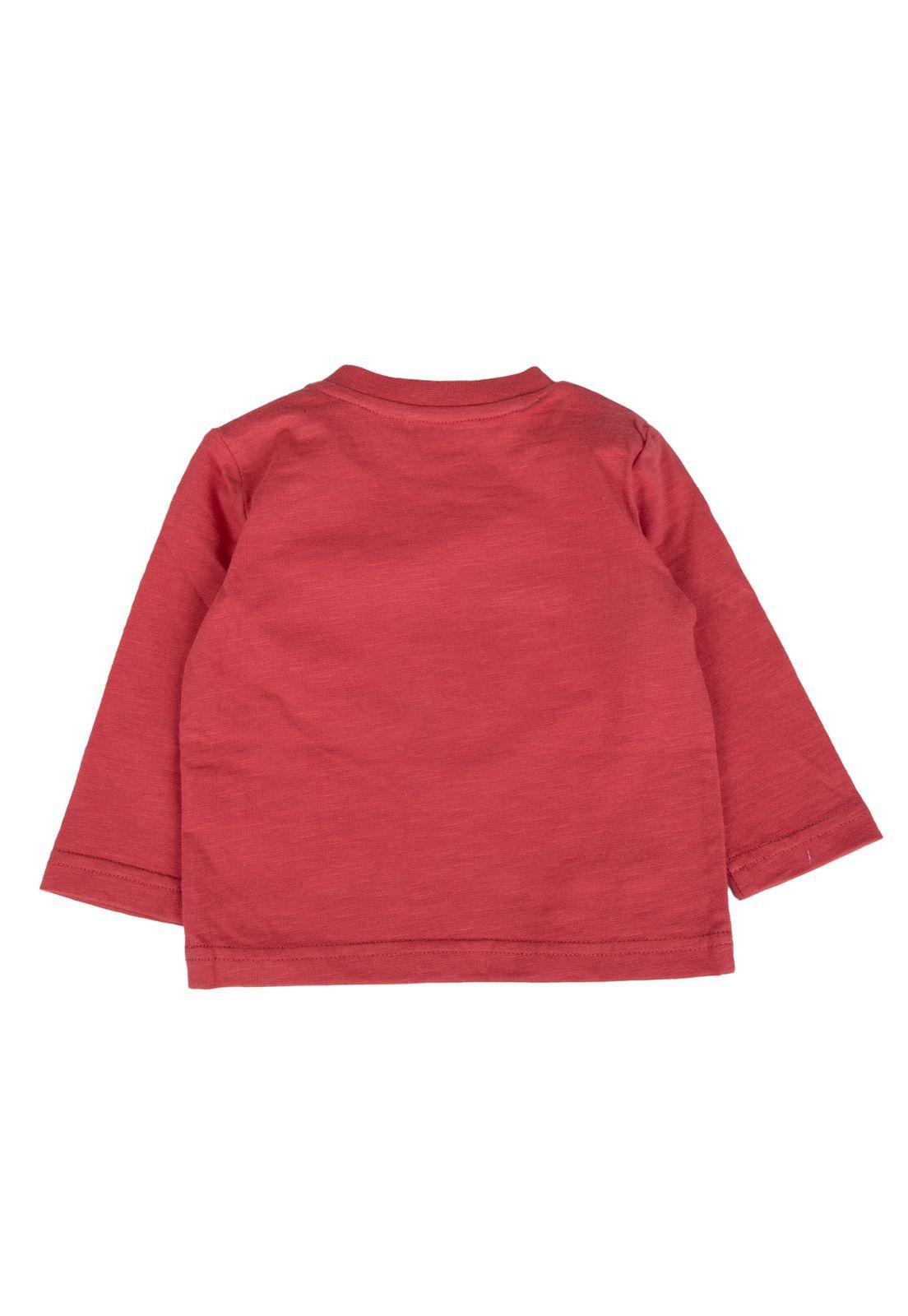 Polera Bebe  Rojo Pillin ( PVB619-25ROJ )-2