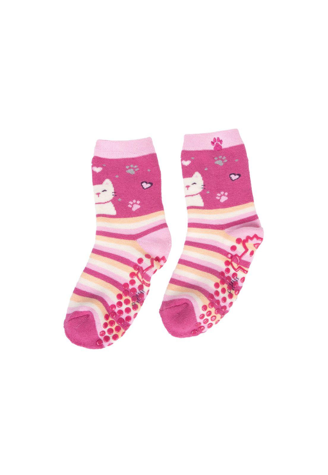 Calcetines  Rosado Niña Pillin (PAD106-26ROS)-0