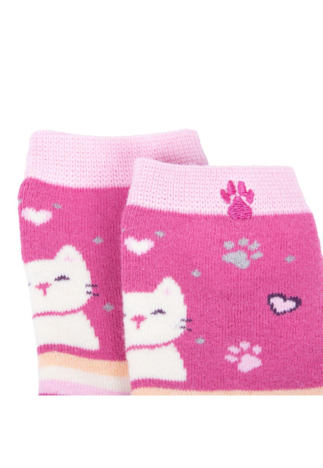 Calcetines  Rosado Niña Pillin (PAD106-26ROS)-2