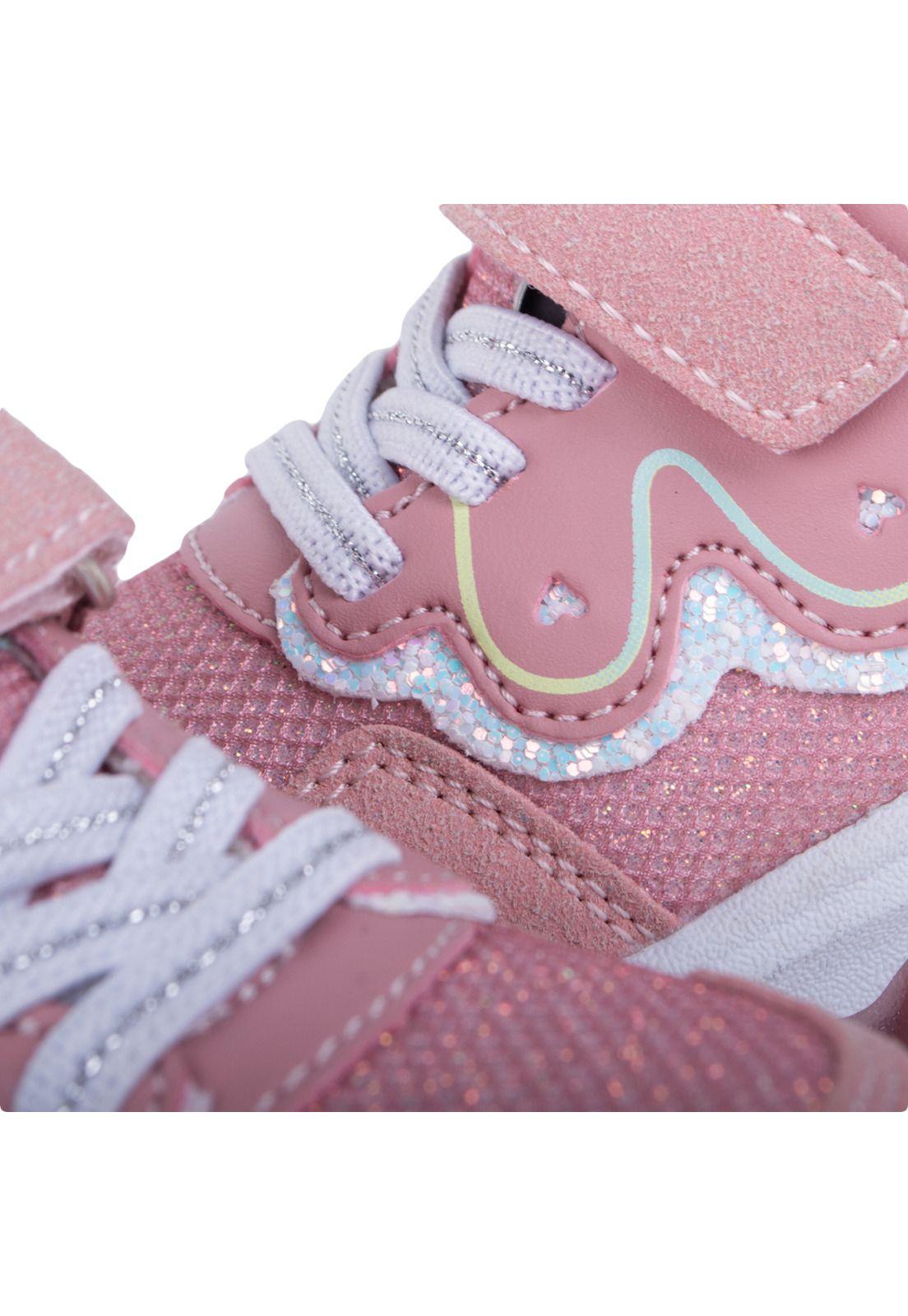 Zapatillas Bebe Niña Rosado Pillin-1