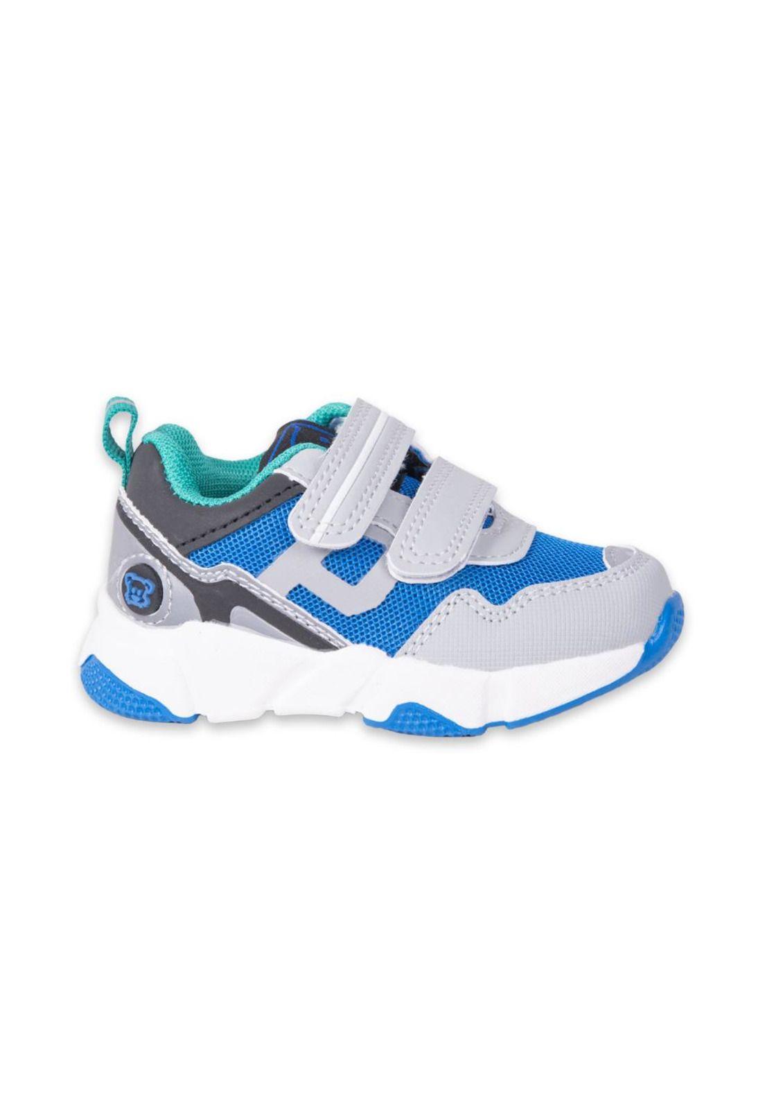 Zapatillas Bebe Niño Gris Pillin-2