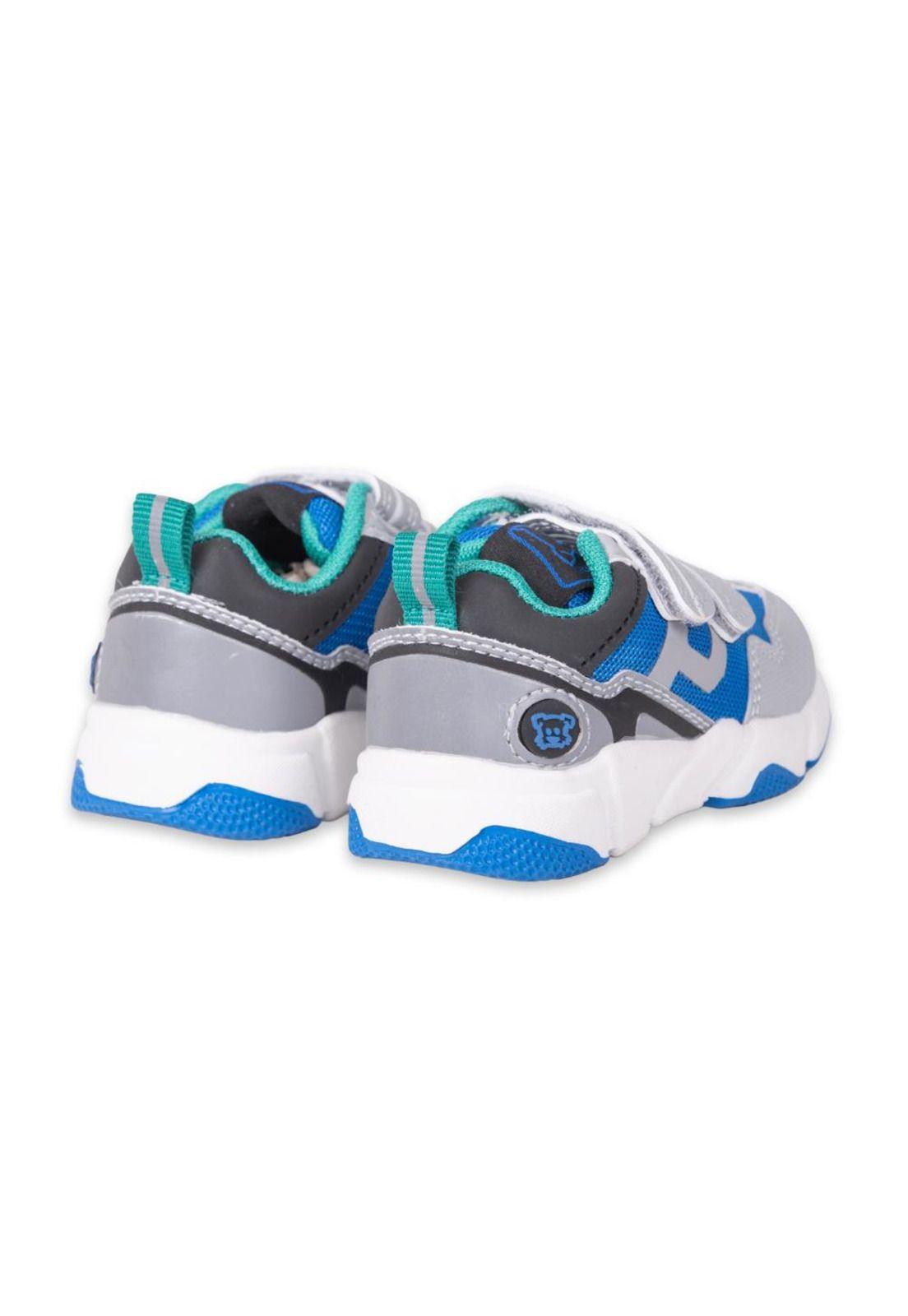 Zapatillas Bebe Niño Gris Pillin-3