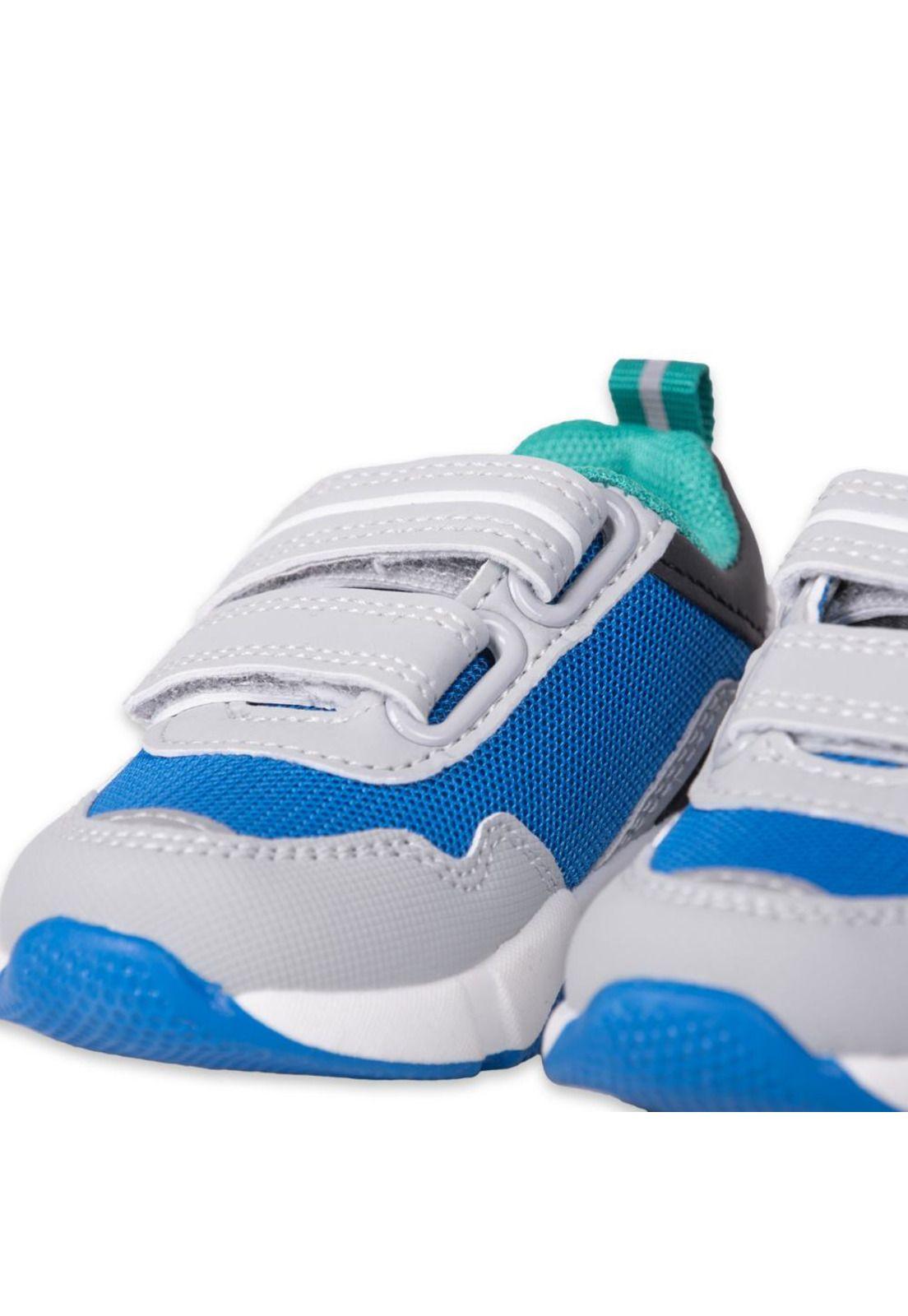 Zapatillas Bebe Niño Gris Pillin-4