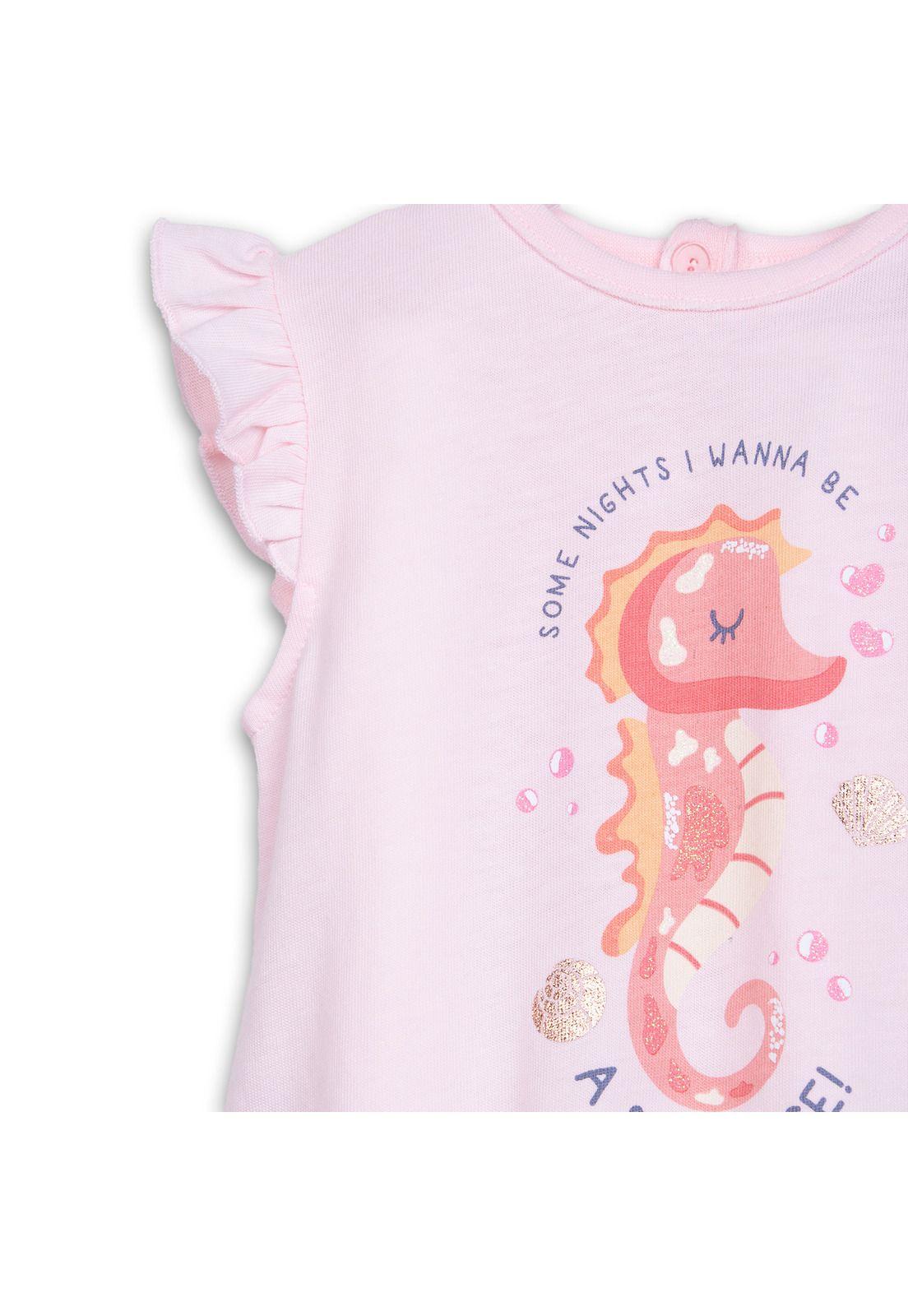 Pijama Bebe  Rosado Pillin (PVC405-25ROS)-4