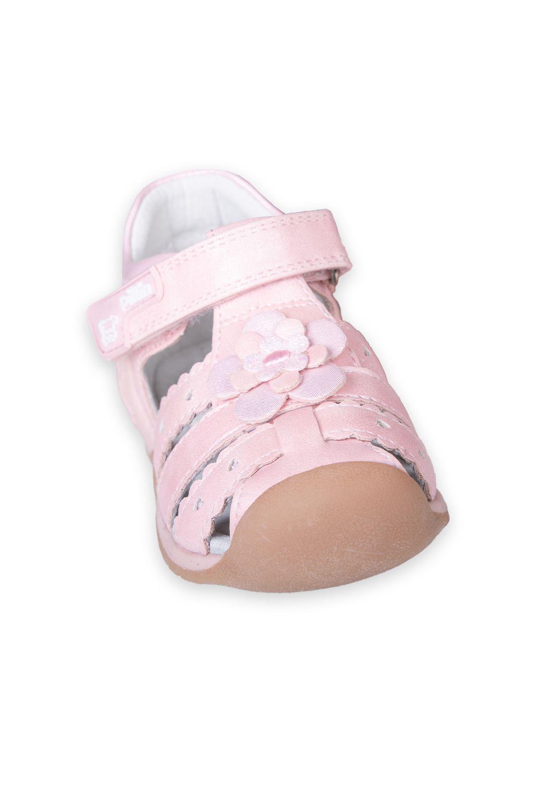 Sandalias Recién Nacido Niña Rosado Pillin (PZC202-25ROS )-4