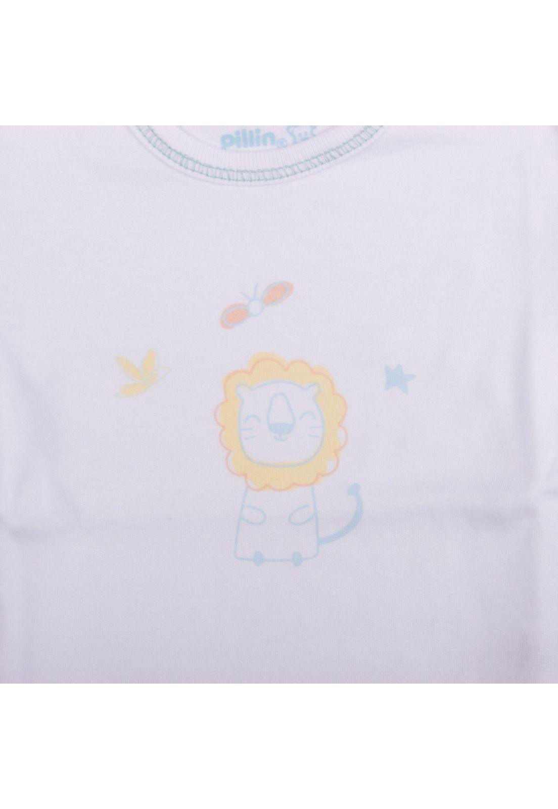 Set 2 Pzas Camiseta Bebe Niño Multicolor Pillin-2