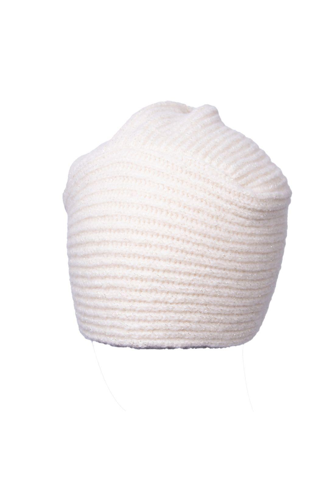 Gorro  Blanco Niña Pillin (PAD913-26BEI)-2