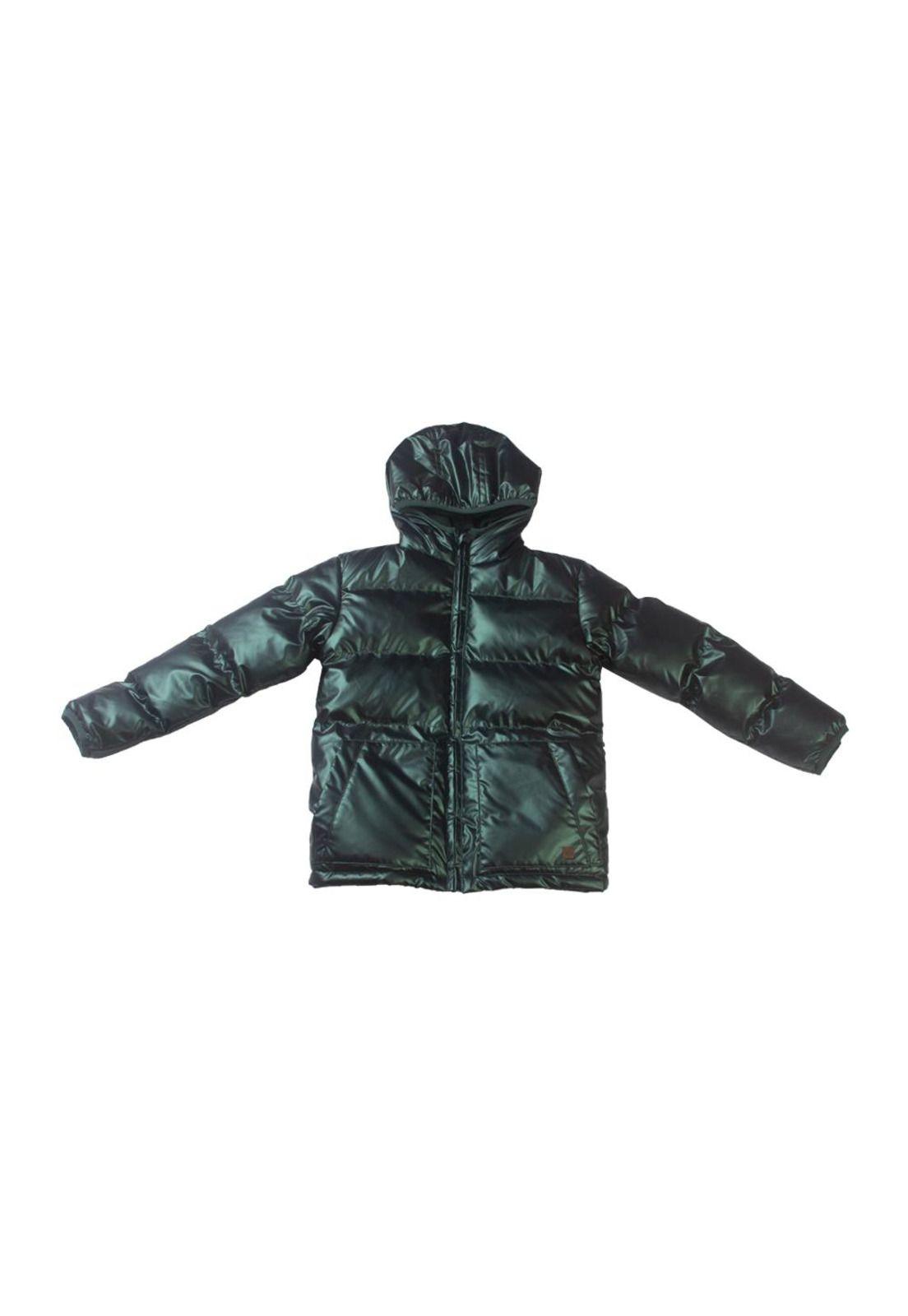Parka C/Capucha Bebé Niño Verde Pillin-0