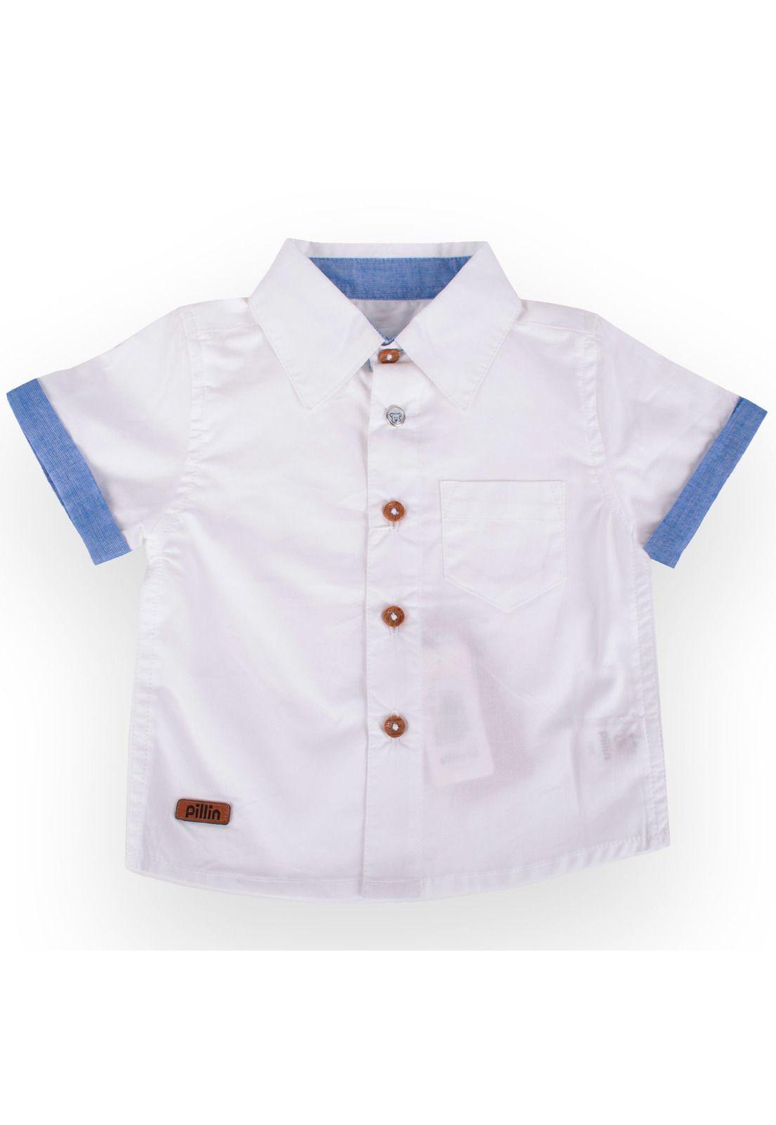 Camisa Bebe Niño Blanco Pillin-0
