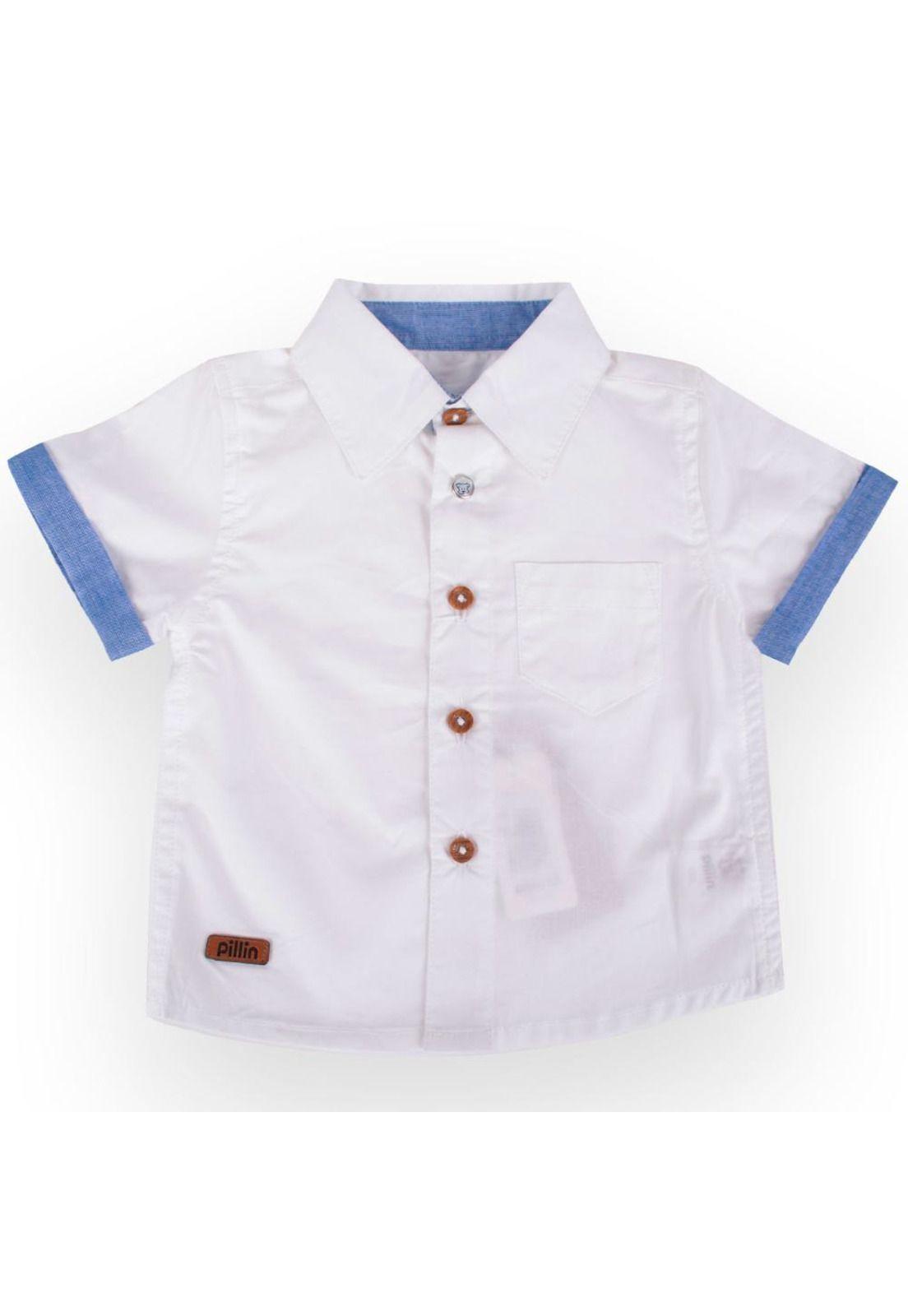 Camisa Bebe Niño Blanco Pillin-0