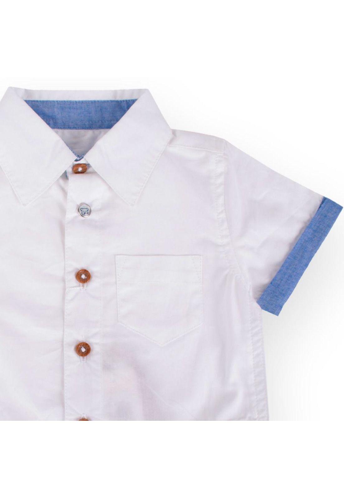 Camisa Bebe Niño Blanco Pillin-1