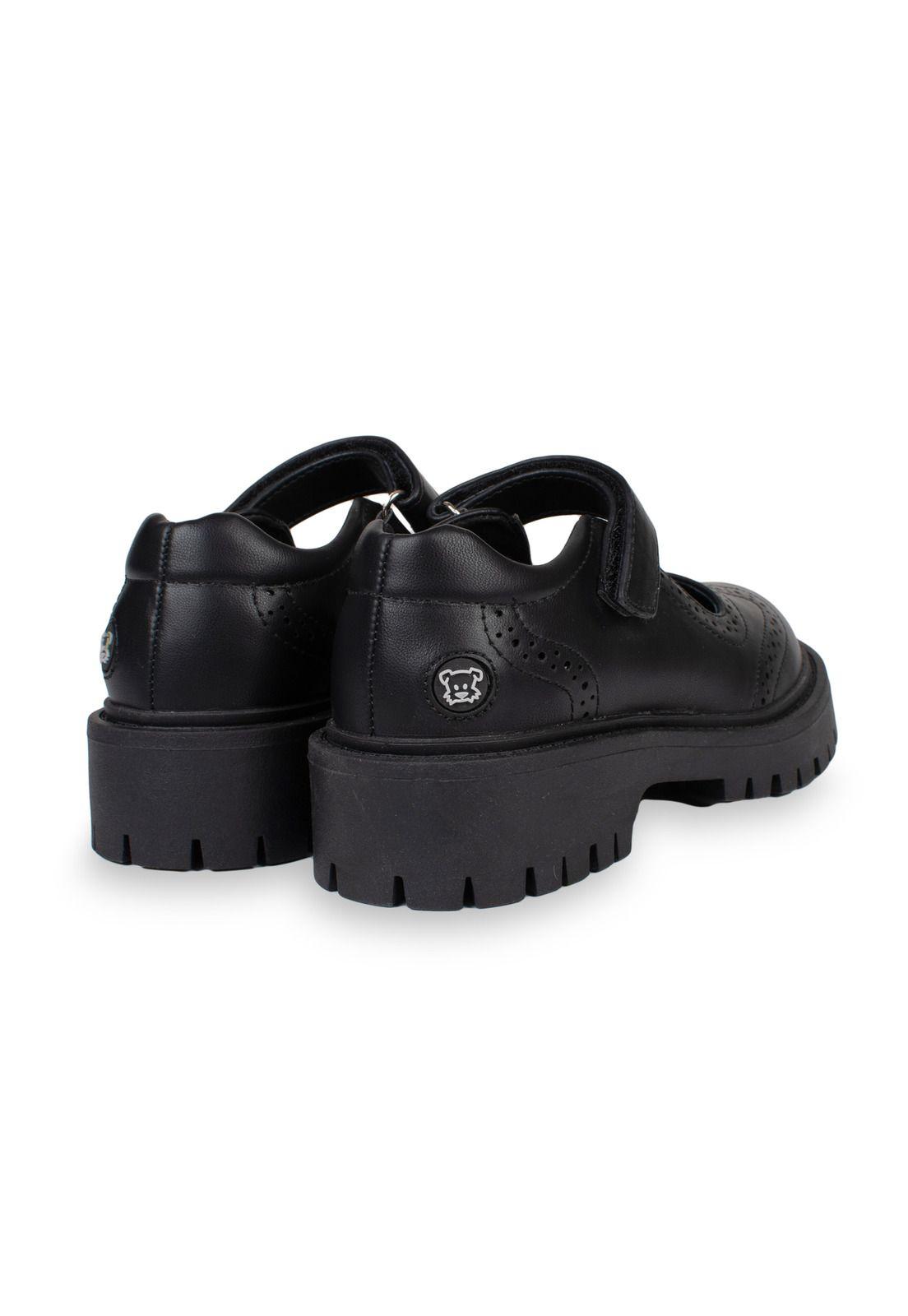 Ballerina Niña Negro Pillin (PZD215-26NEG)-2