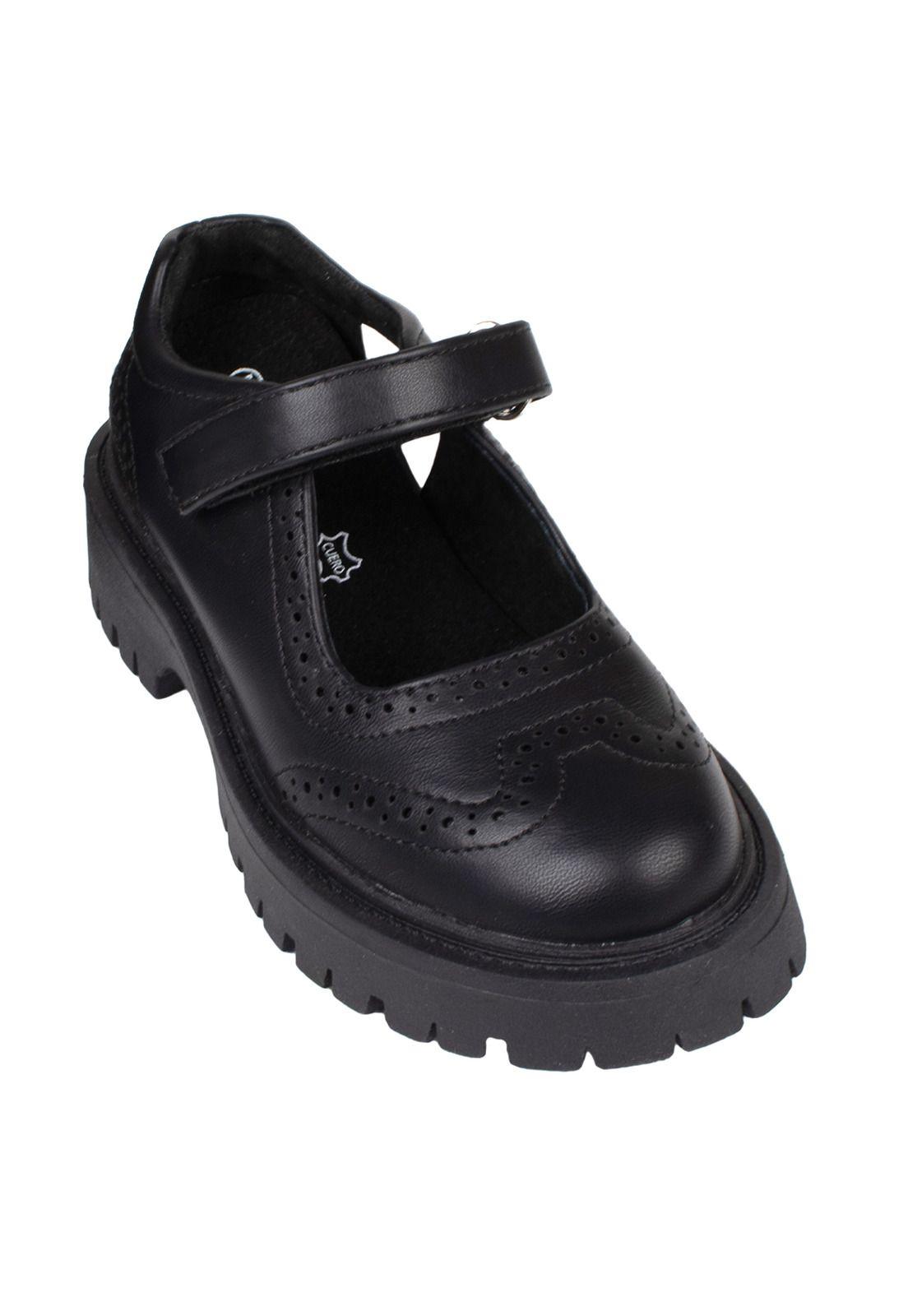 Ballerina Niña Negro Pillin (PZD215-26NEG)-4