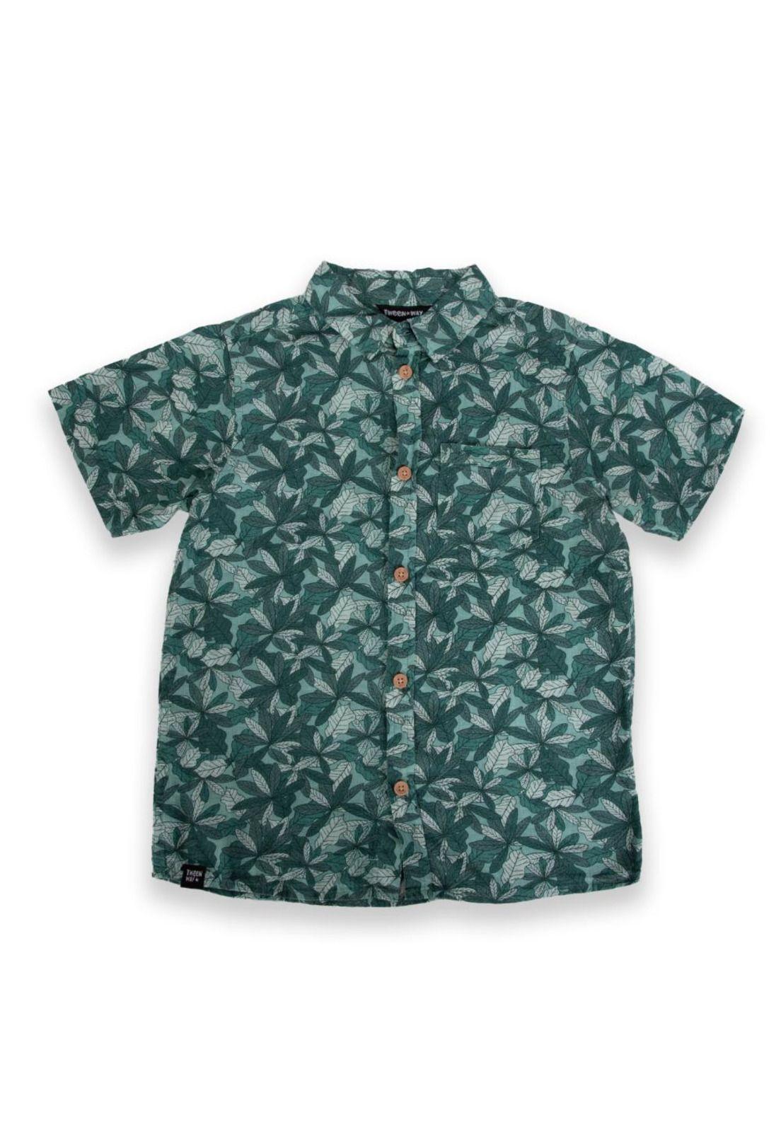 Camisa Niño Verde Pillin-0