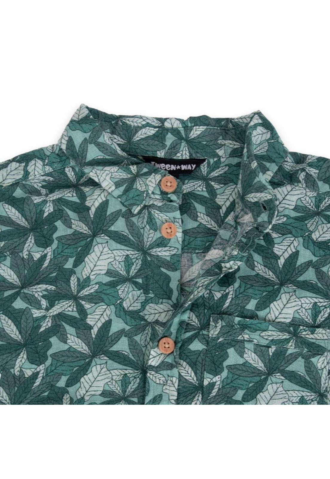 Camisa Niño Verde Pillin-1