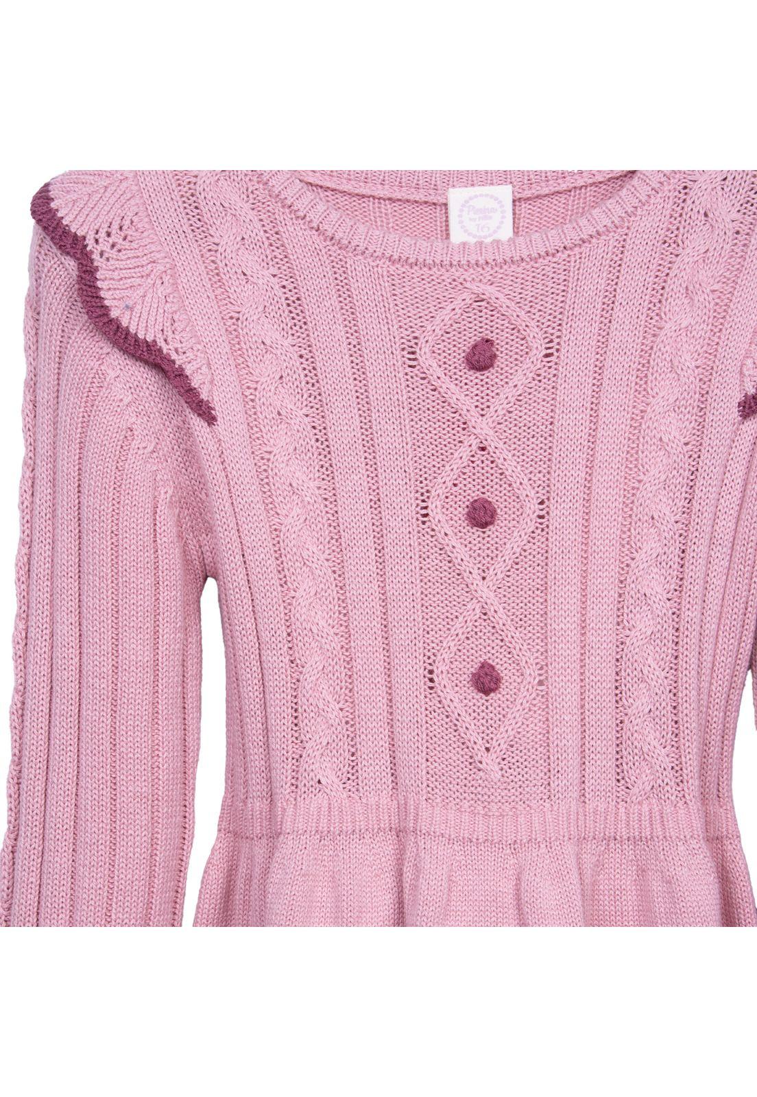 Vestido  Rosado Niña Pillin (PVD920-26RSA)-2