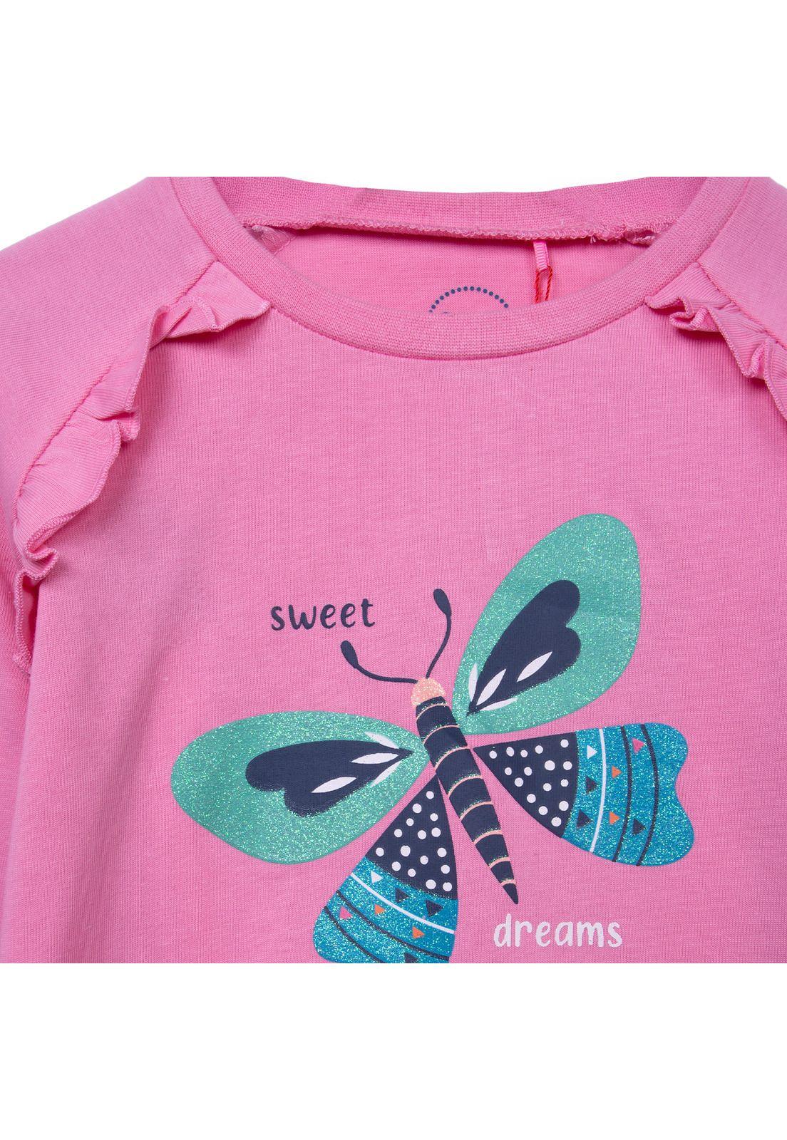 Pijama  Rosado Niña Pillin (PVD407-26ROS)-2